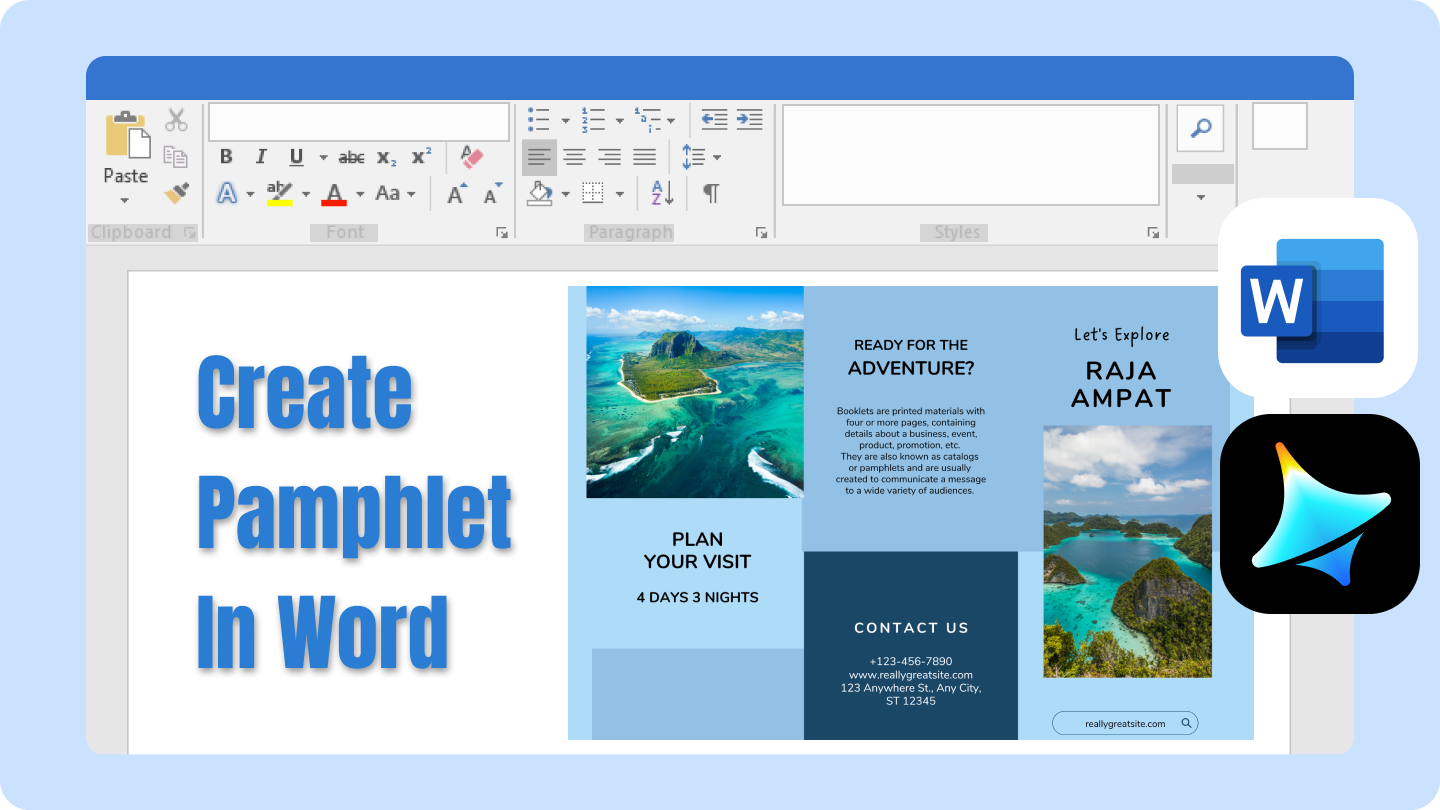 come fare un opuscolo su Word