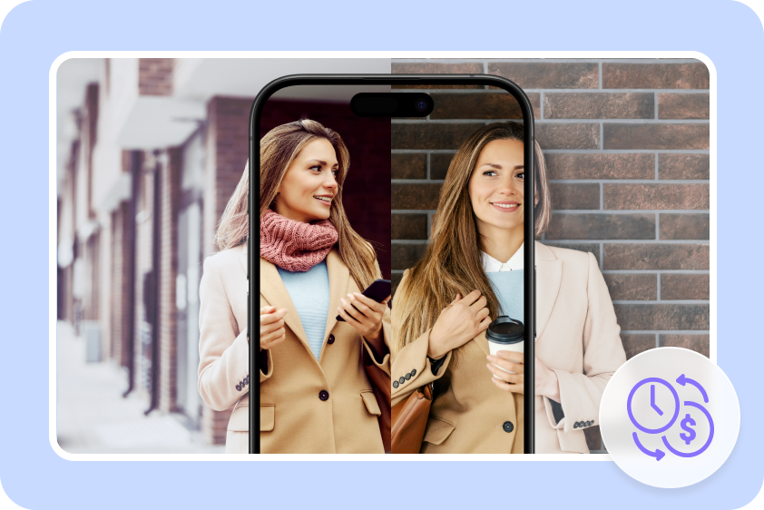 Quick and easy video transitions in CapCut