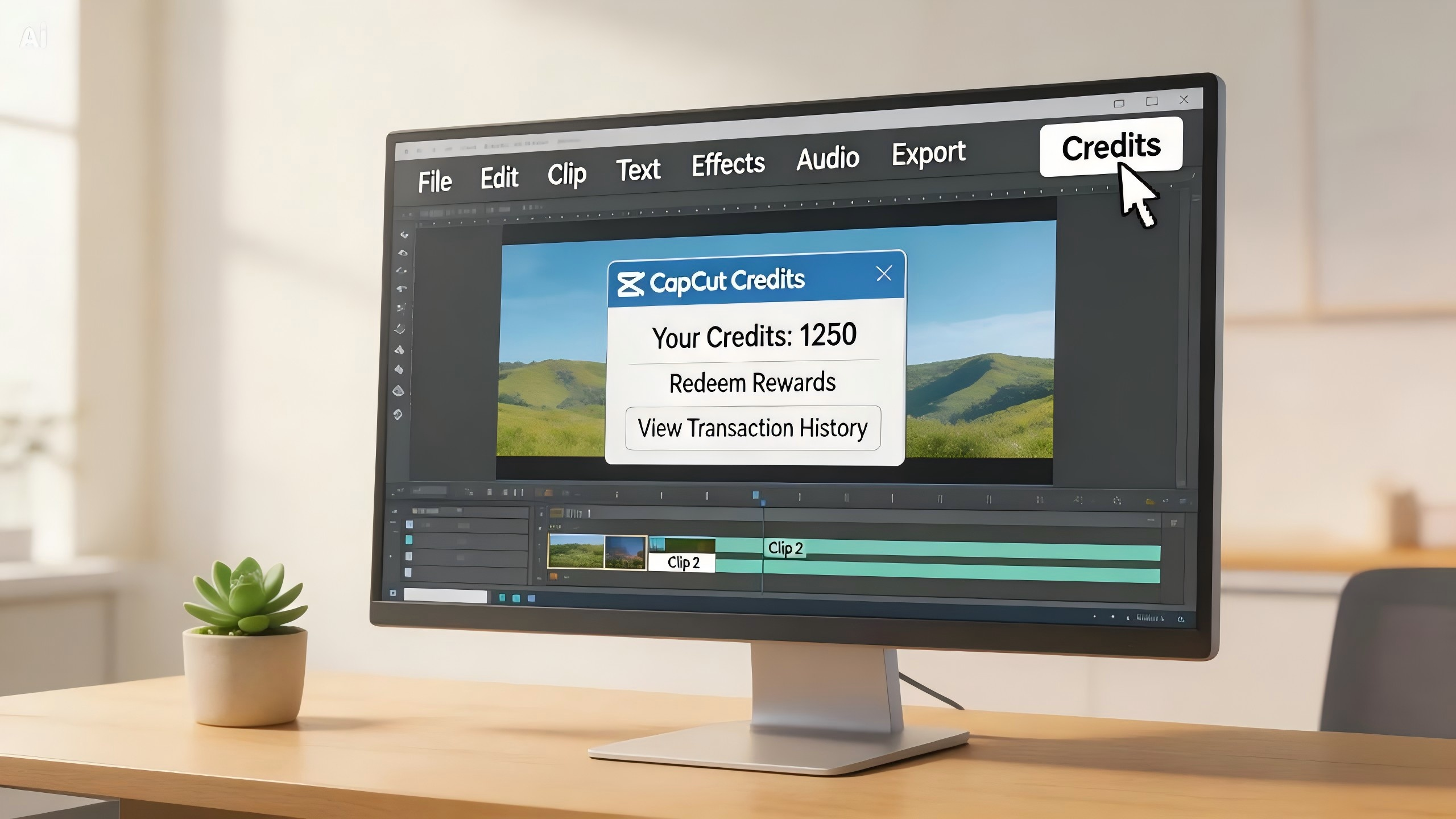 Purchase CapCut Credits