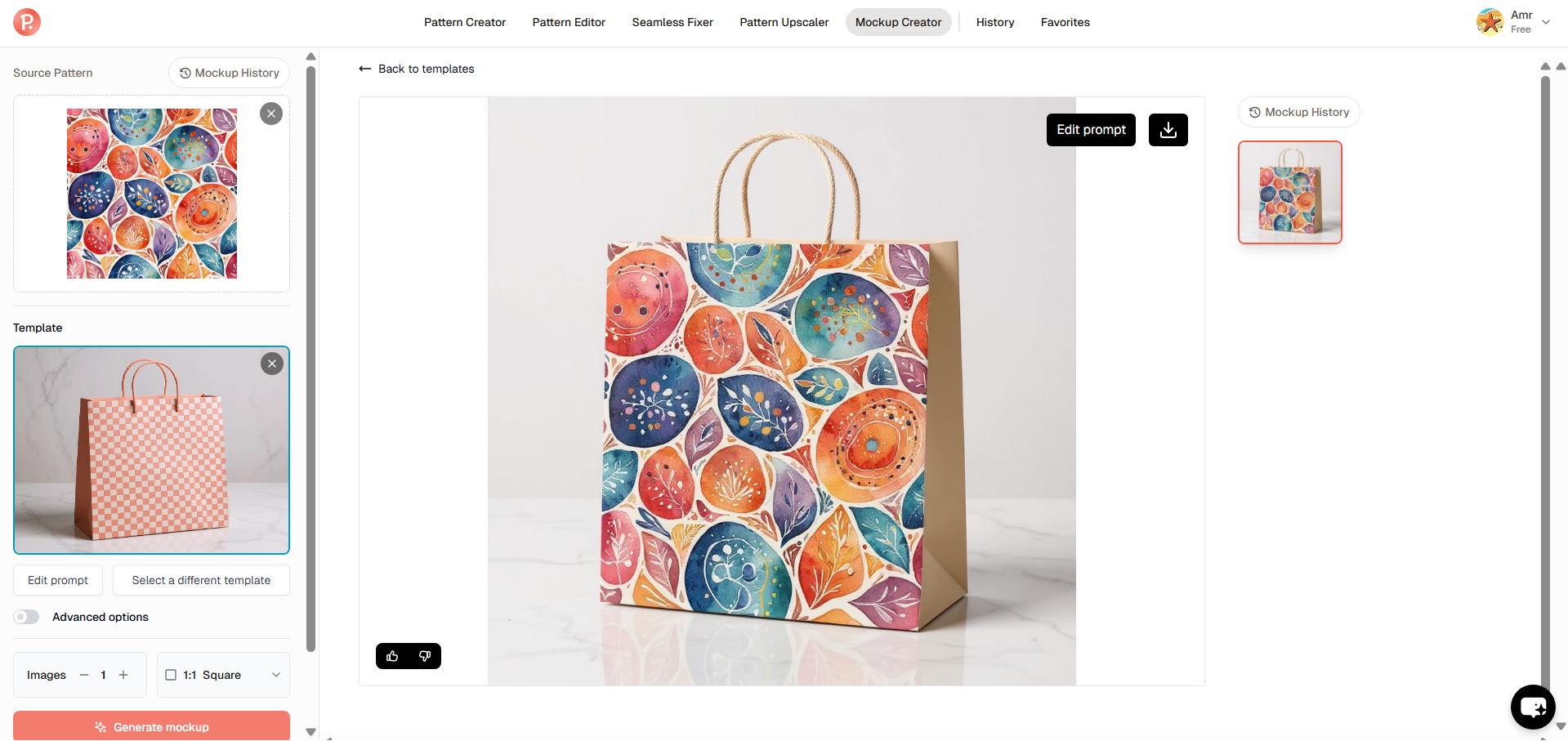 Wzorzysty interfejs AI