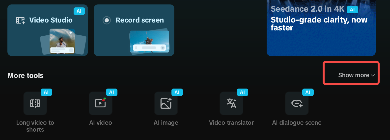 Pilih "Auto-Clipping" di bagian template di ujung komputer