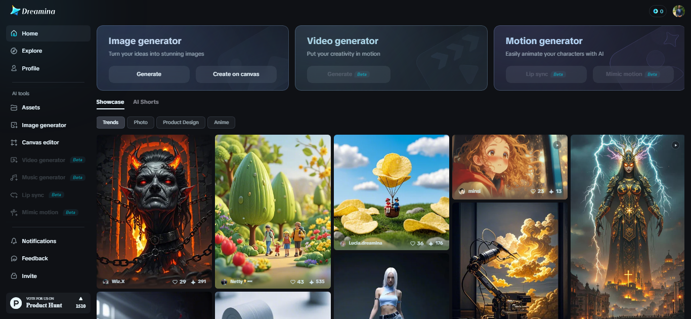 AI identification card creator