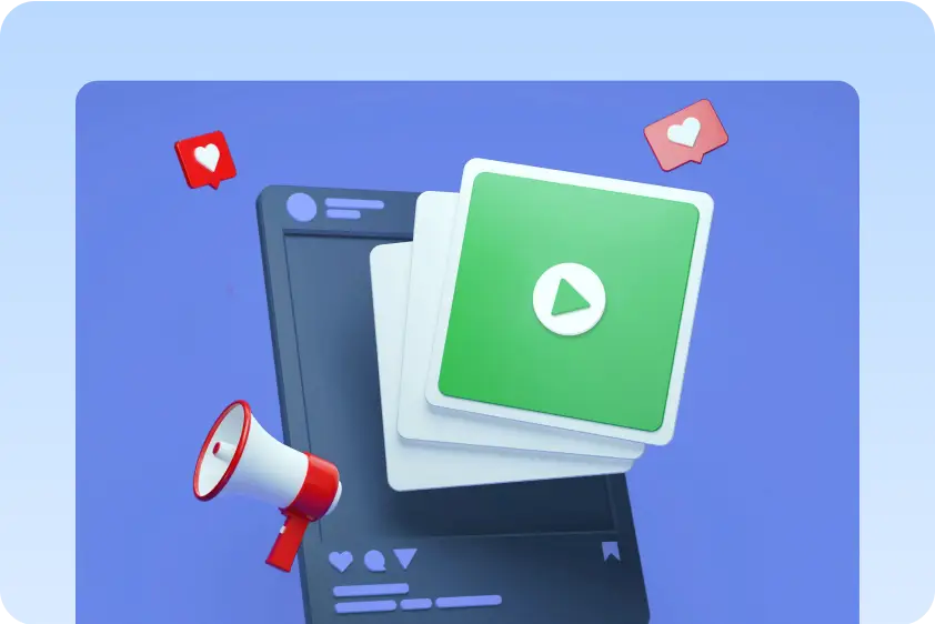 Carnival video editing for event promotion using an online video editor