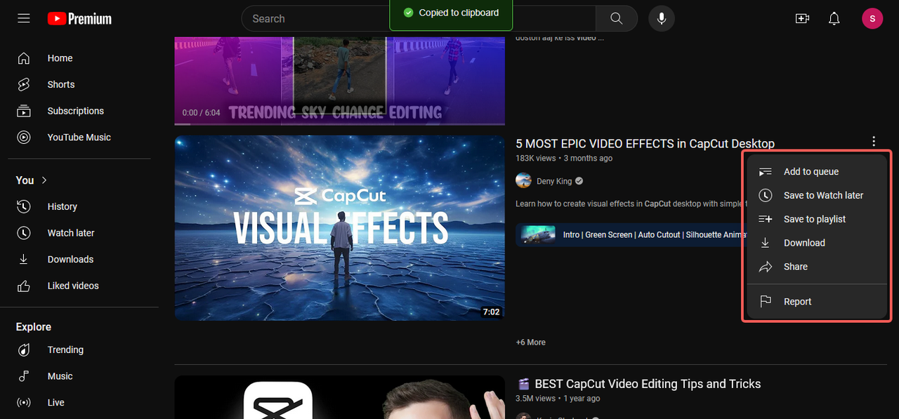 YouTube Premium 