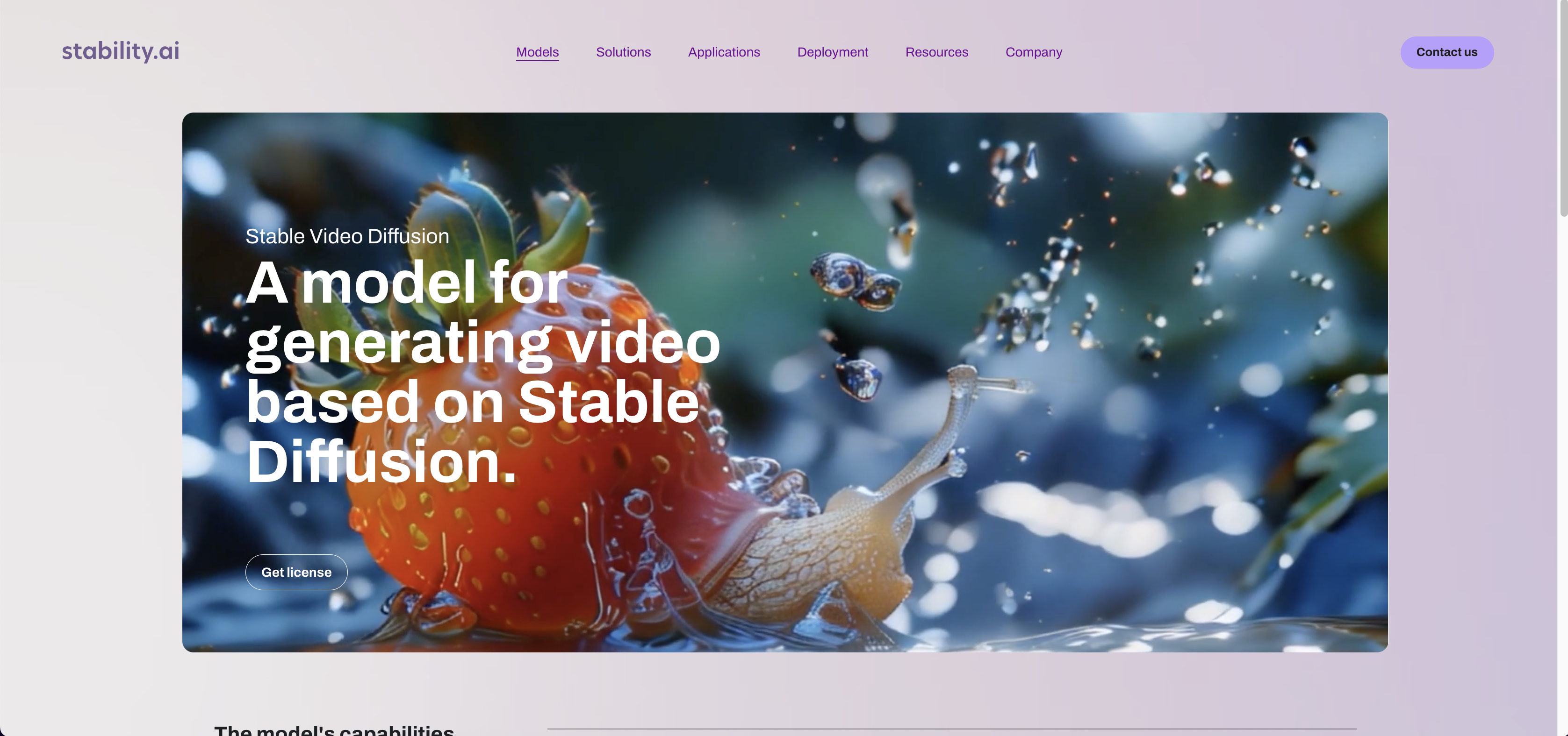Stable Video Diffusion open-source AI video generator