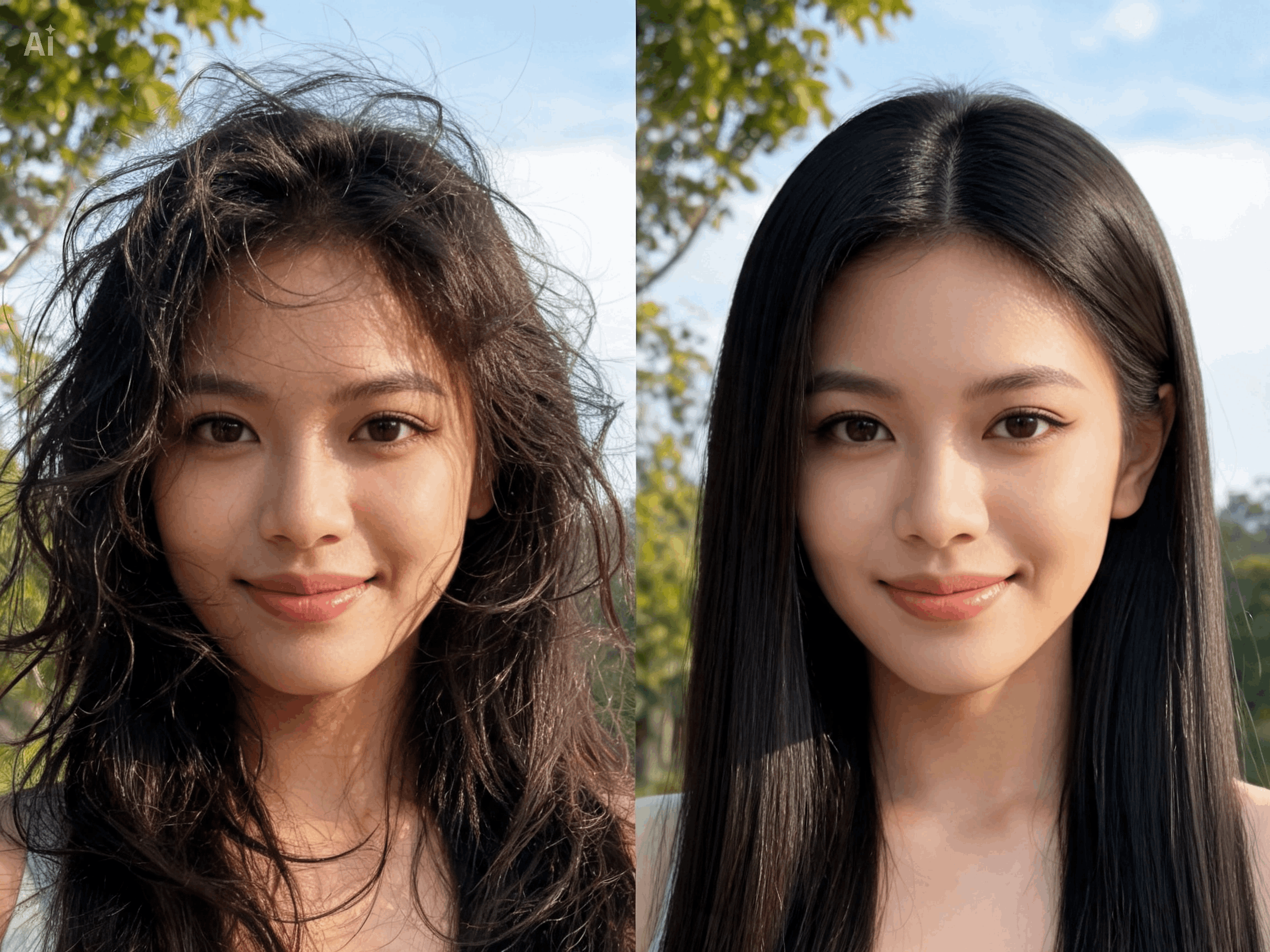 Fix Portrait Hair Issues