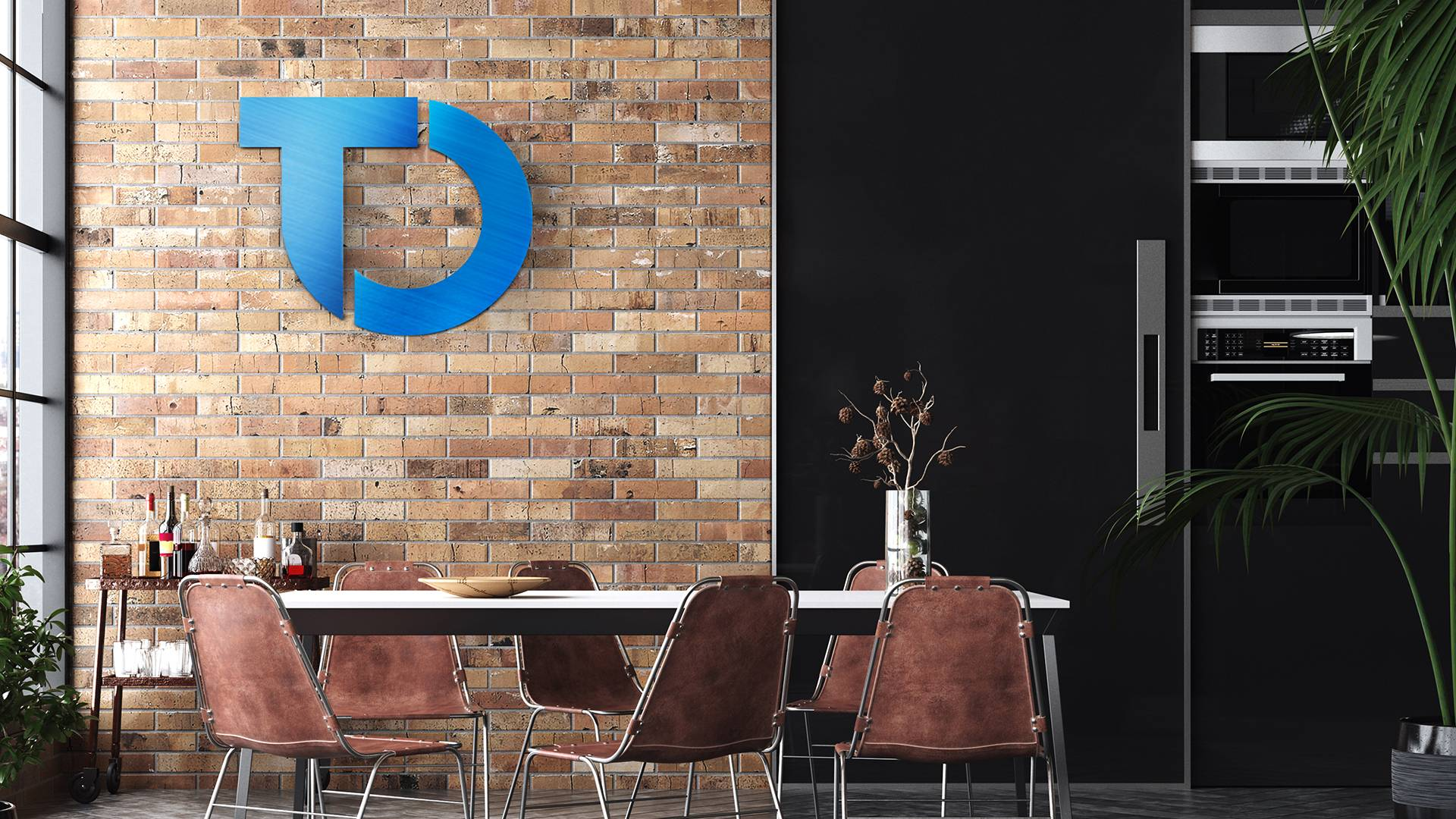 Custom-branded backgrounds