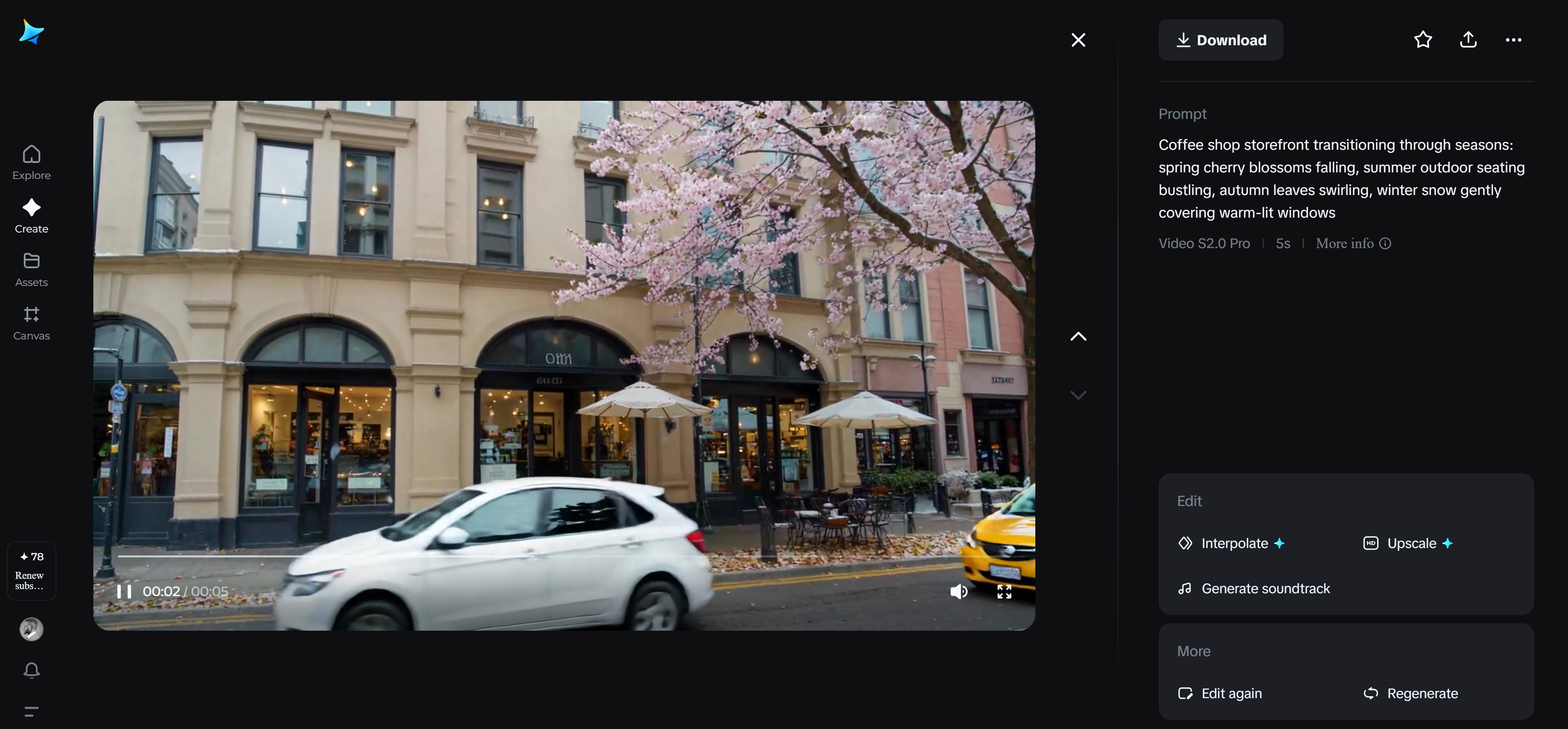 Dynamic seasonal campaigns