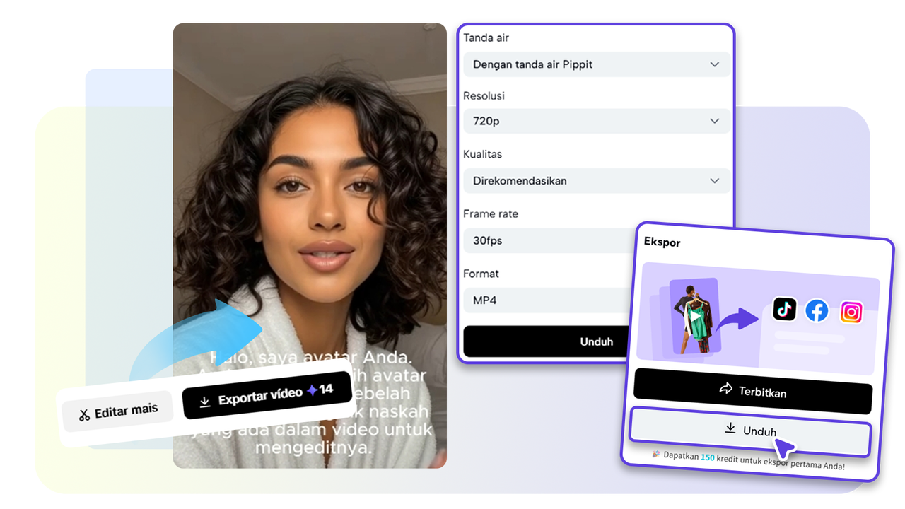 Konversikan video menjadi 4K lalu ekspor.