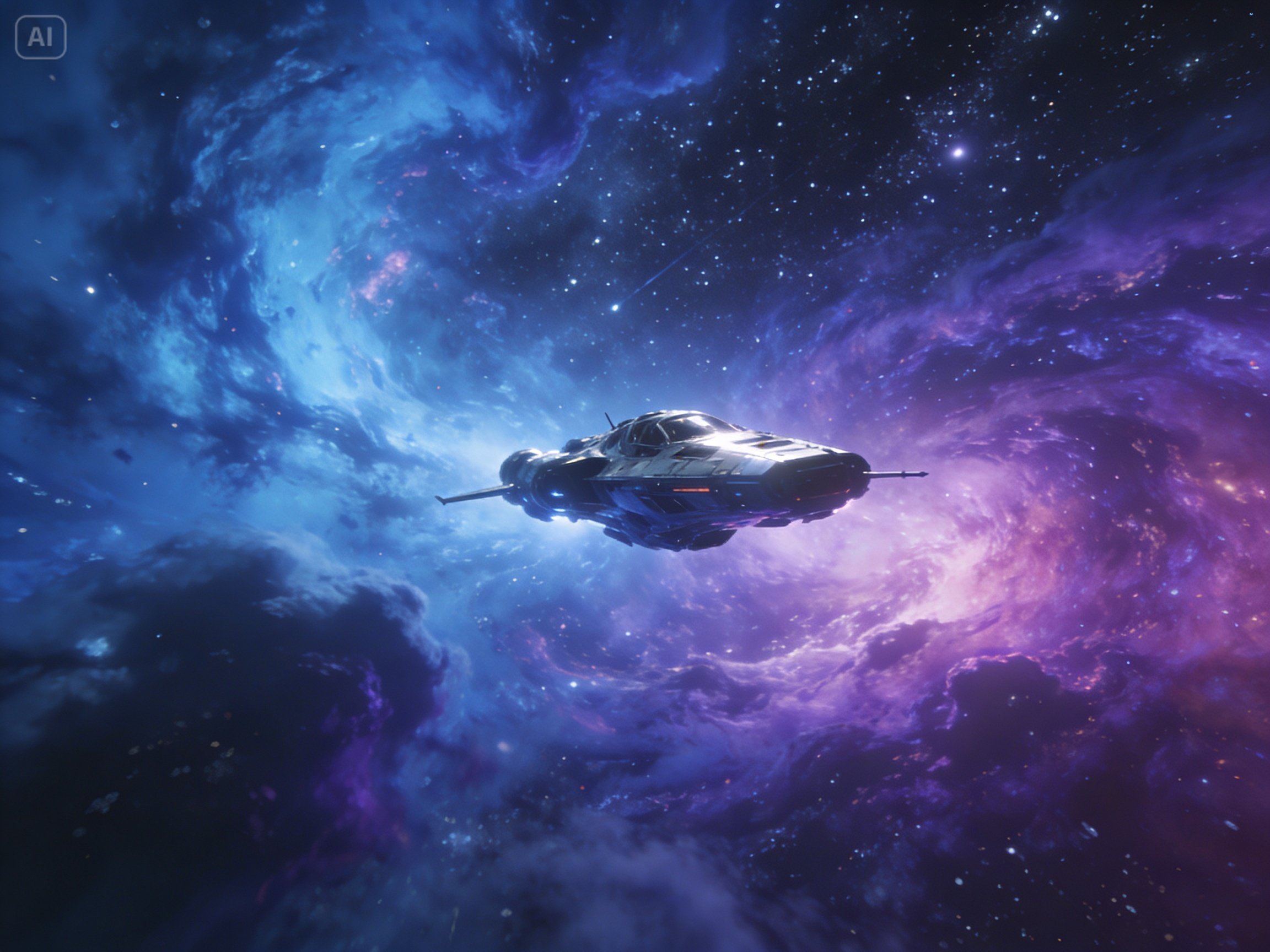 Prompt for a cosmic scene