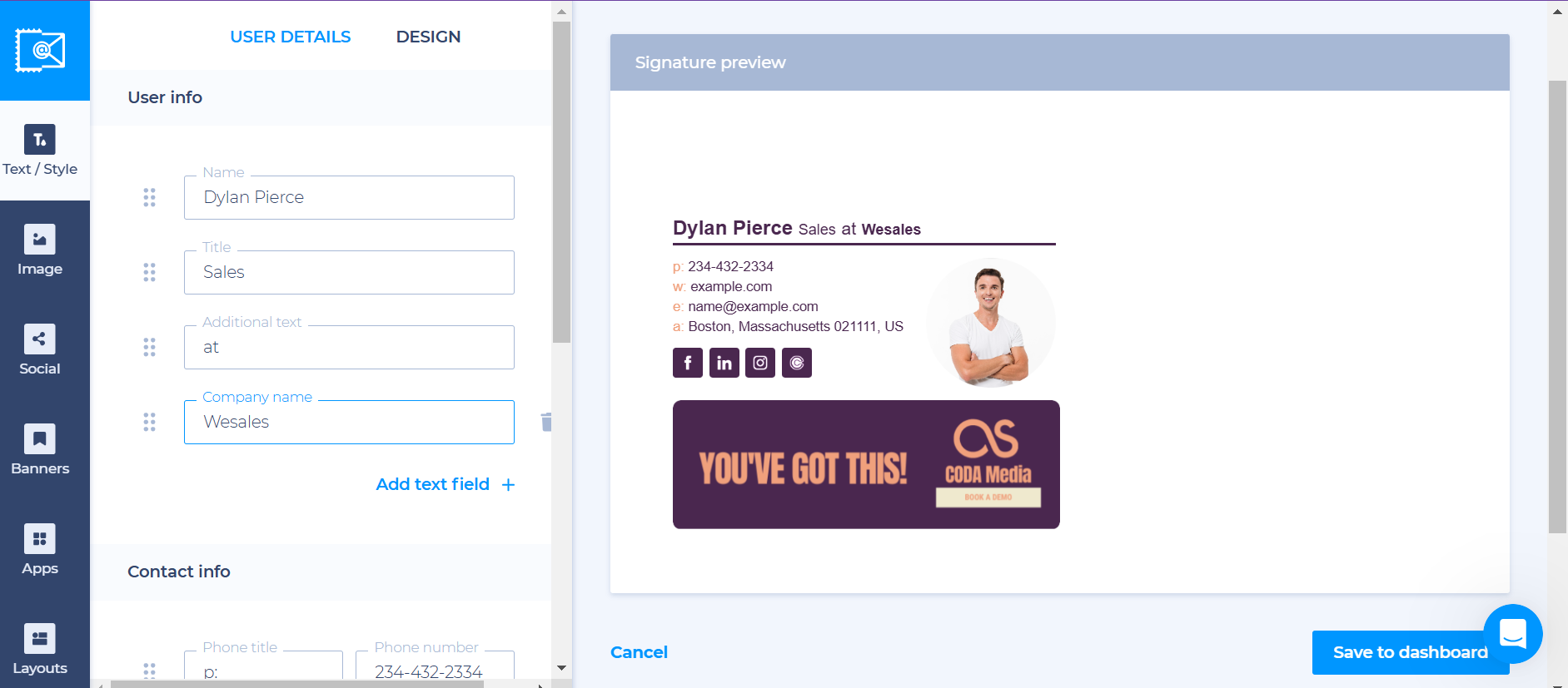 business signature generator