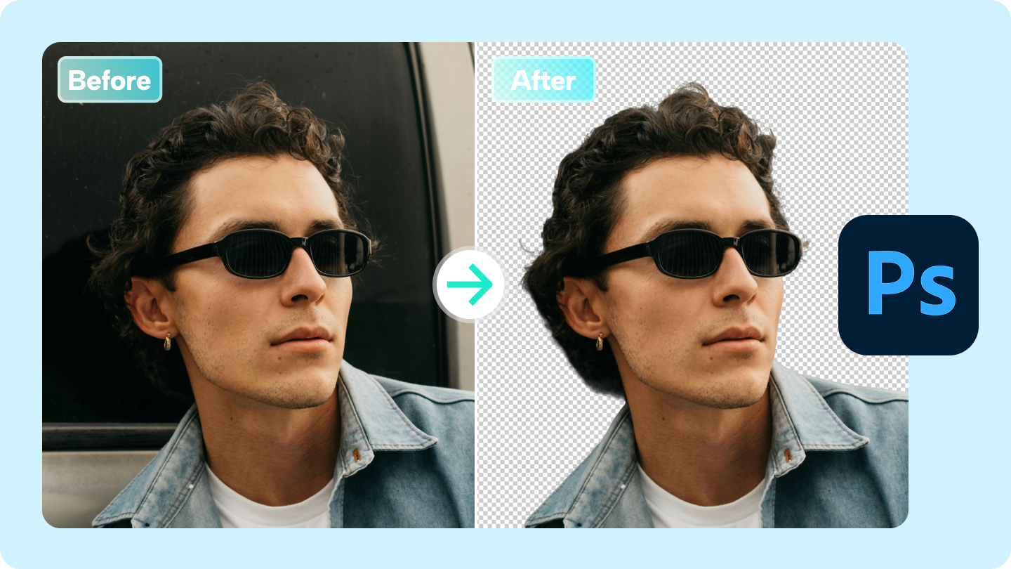 make background transparent Photoshop