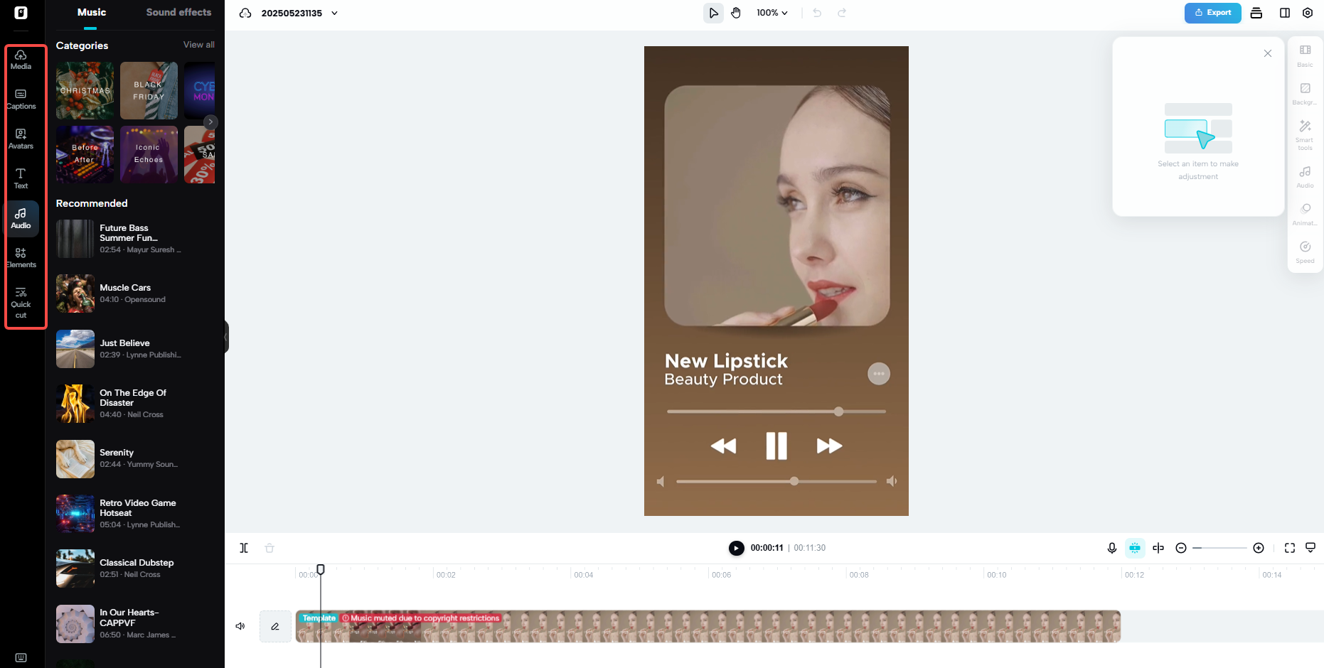 고급 AI 편집 도구에 액세스하세요
