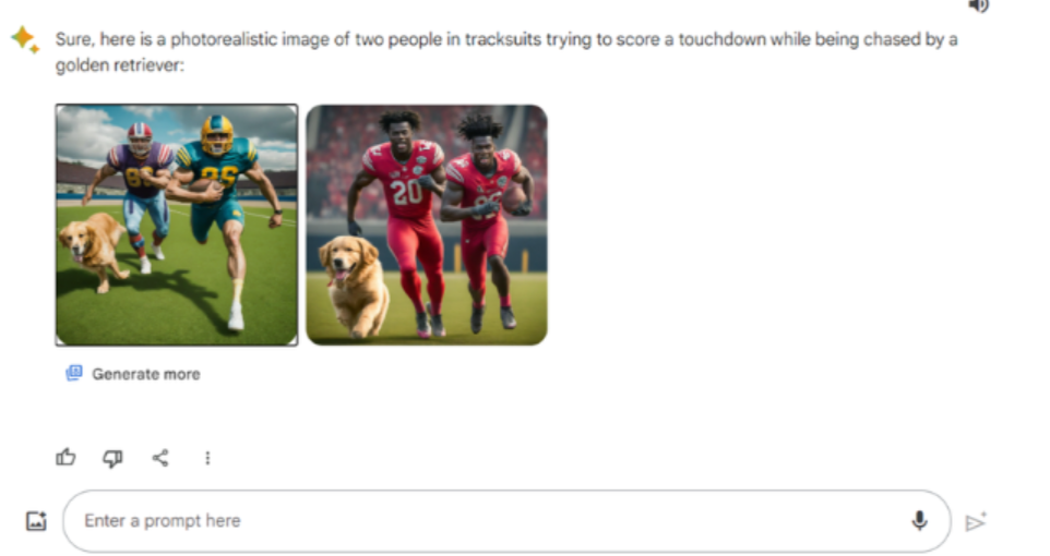 Enregistrement d'une image à partir du générateur d'images Gemini