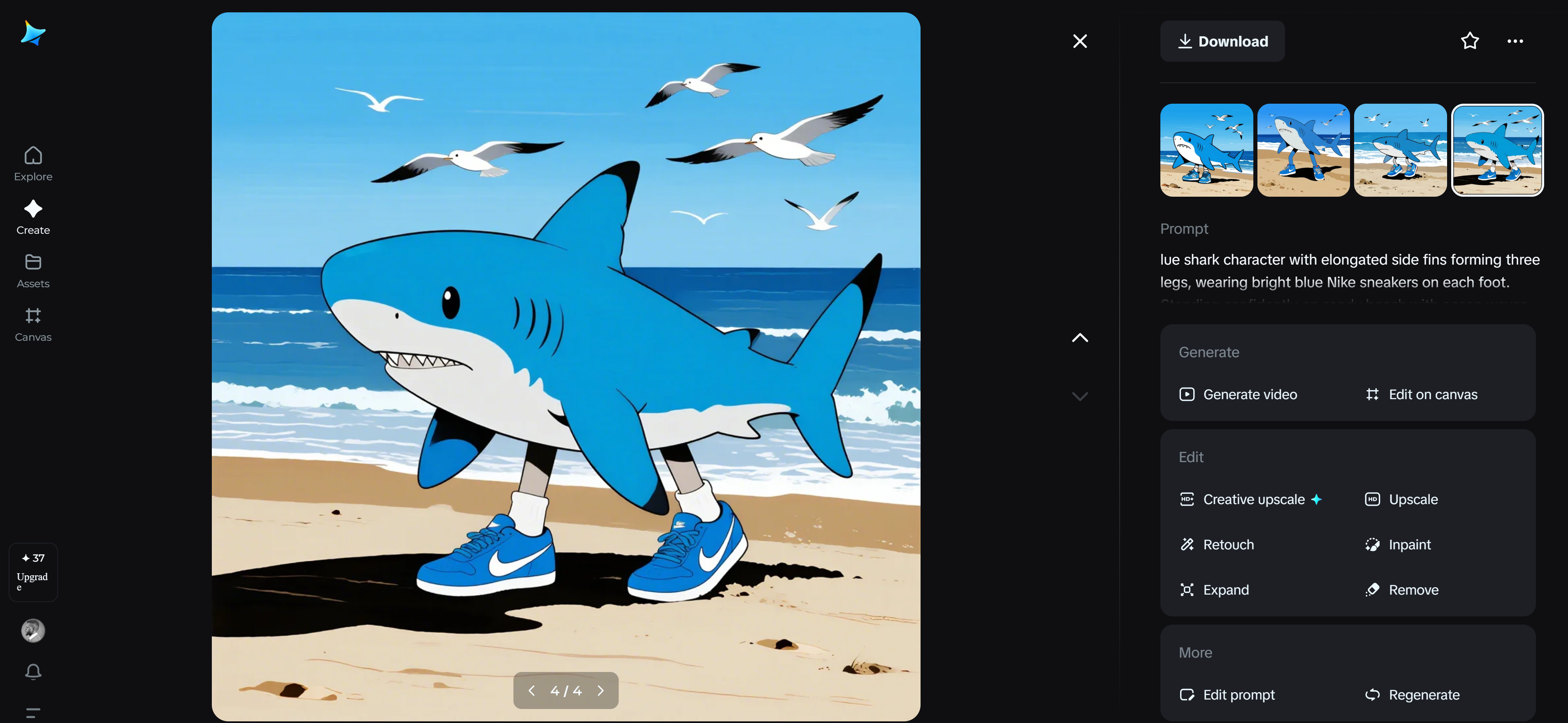 Tralalero Tralala: Classic beach vibes