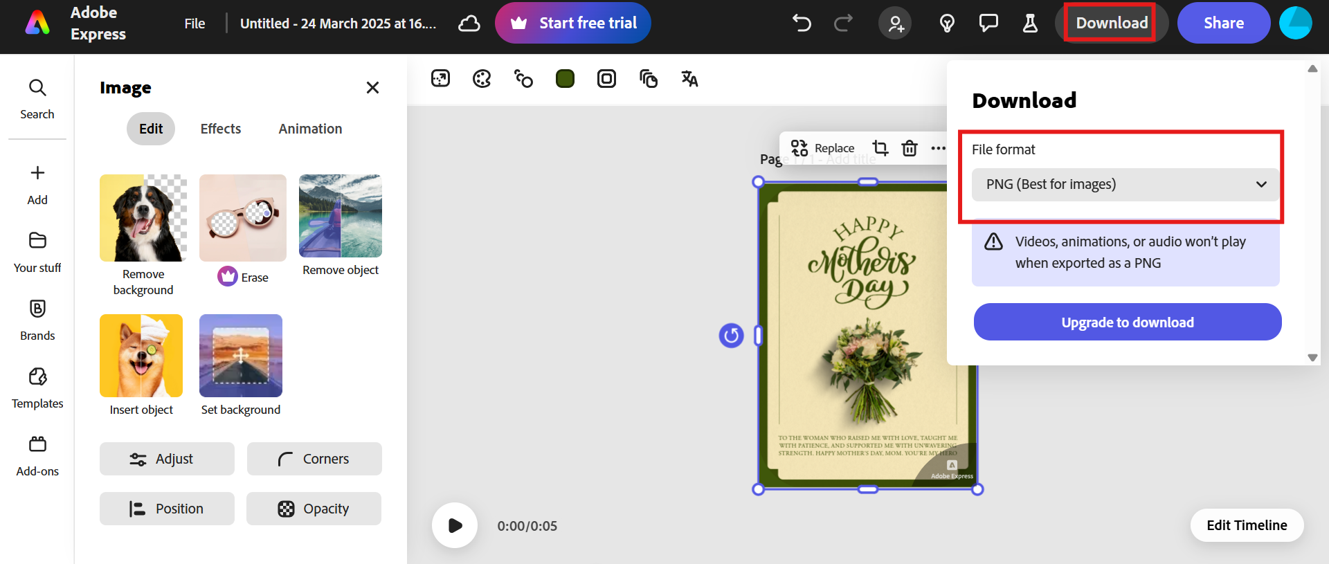 Download the card image