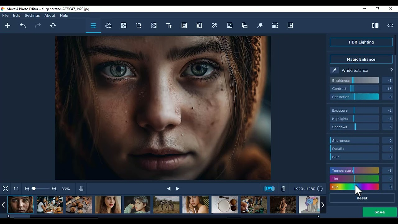 Movavi photo editor