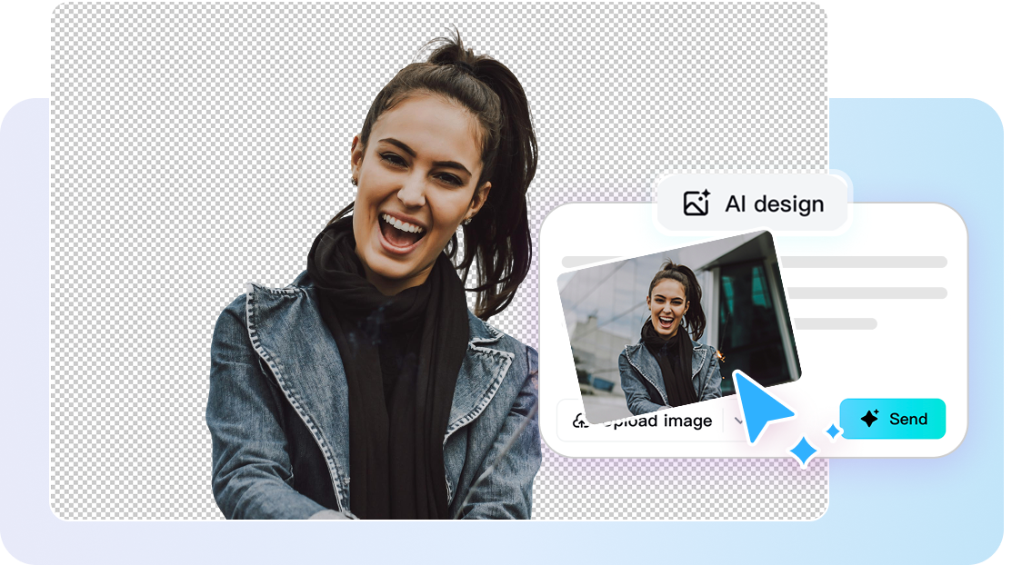  Remove background from the image with chroma key