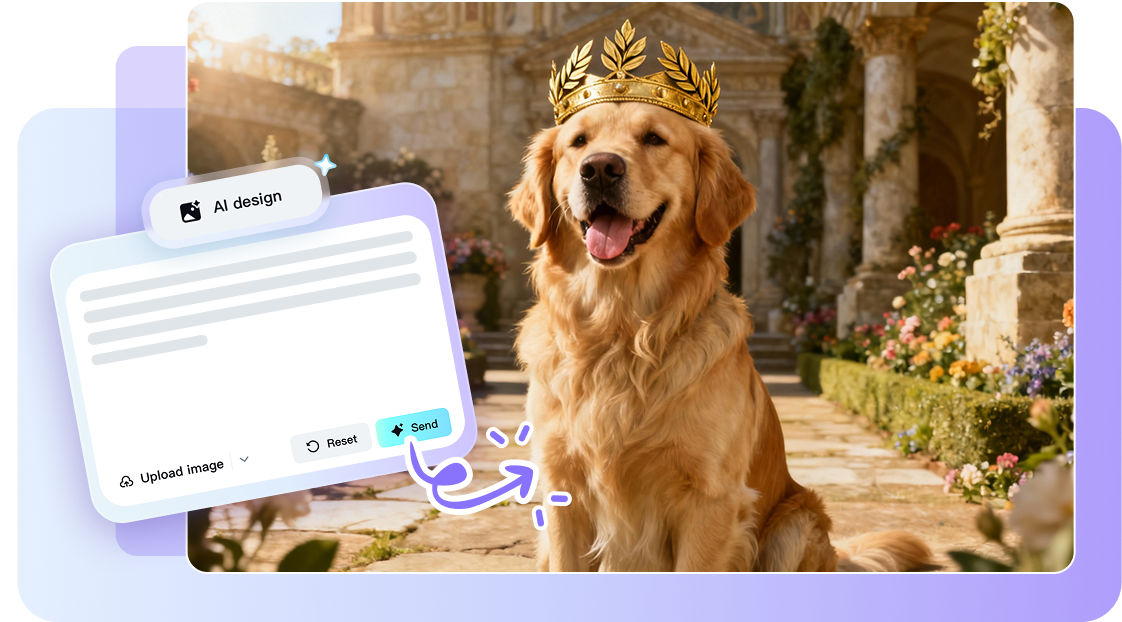 Create pet visuals using just words