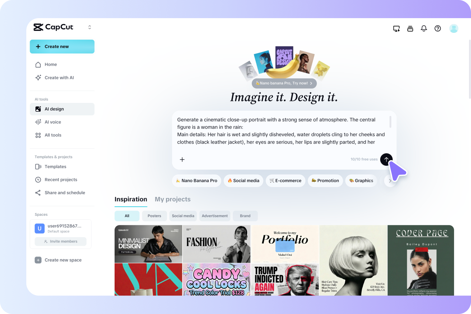 Generate your AI image