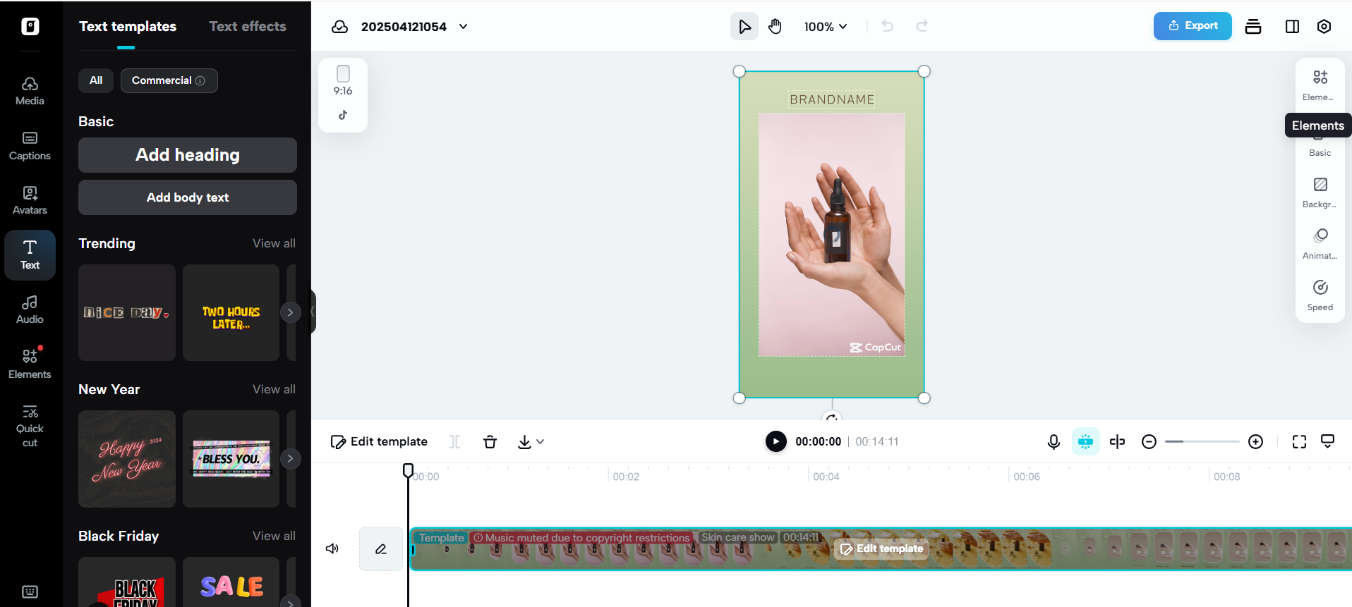 Advance editing tools for video editing