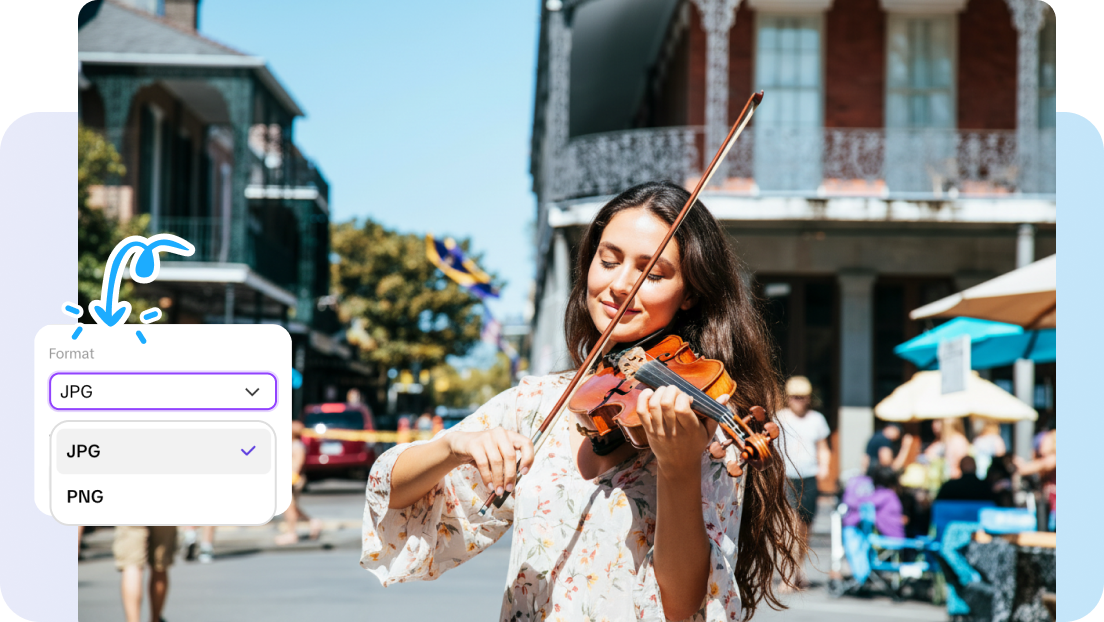 Export morph images in multiple formats