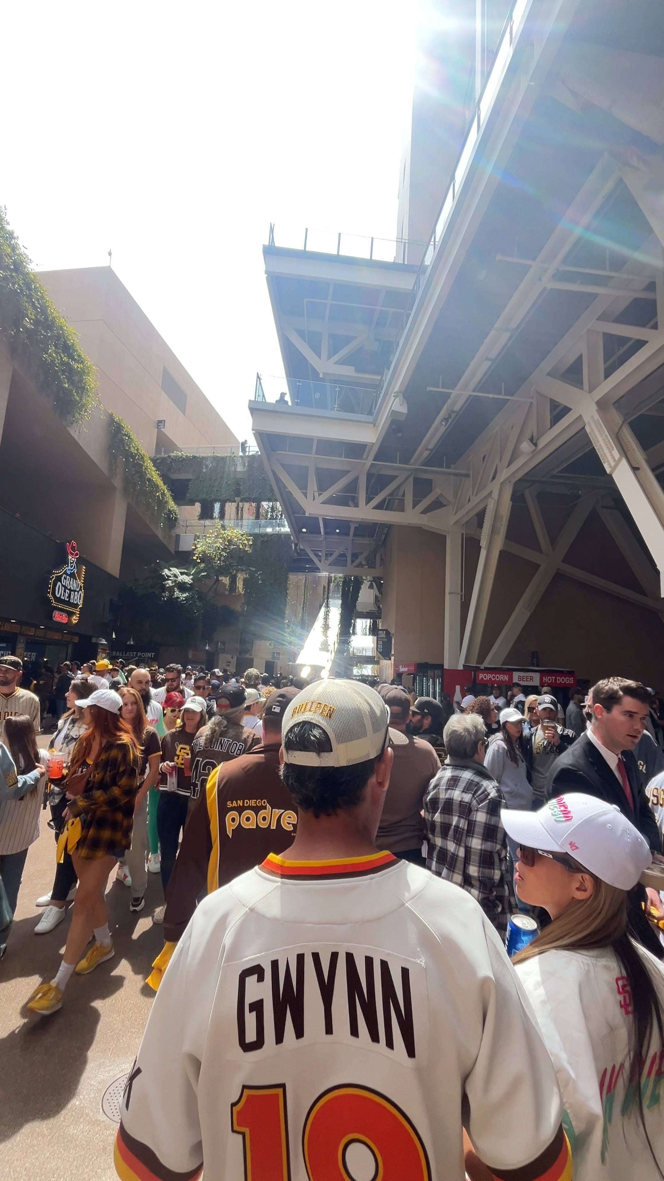 Crowd-filled baseball stadium scene showing event energy for alternate poster concepts