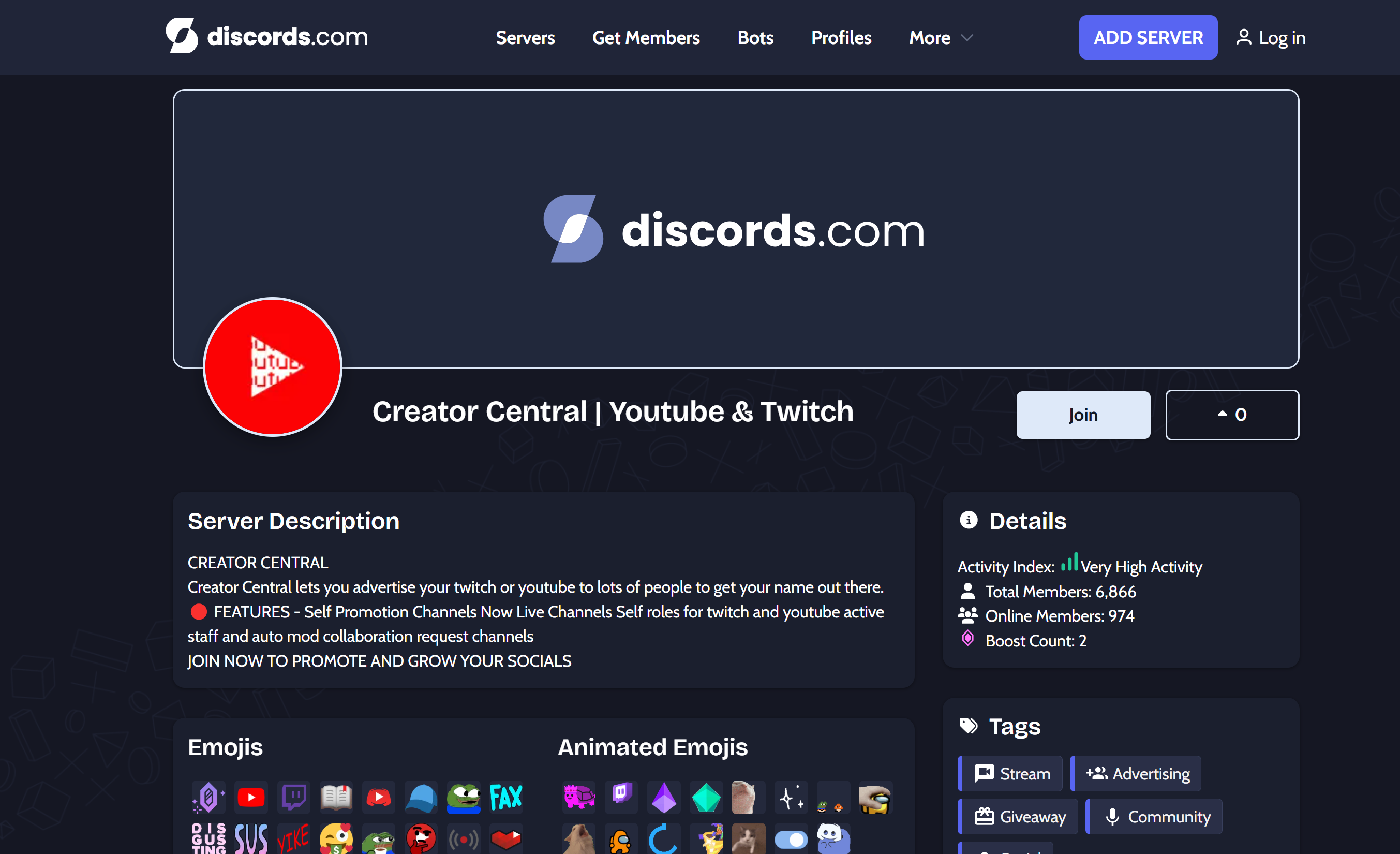 Creator Central | YouTube &amp; Twitch - hatékony YouTube promóció Discord szerver alkotók és együttműködések.