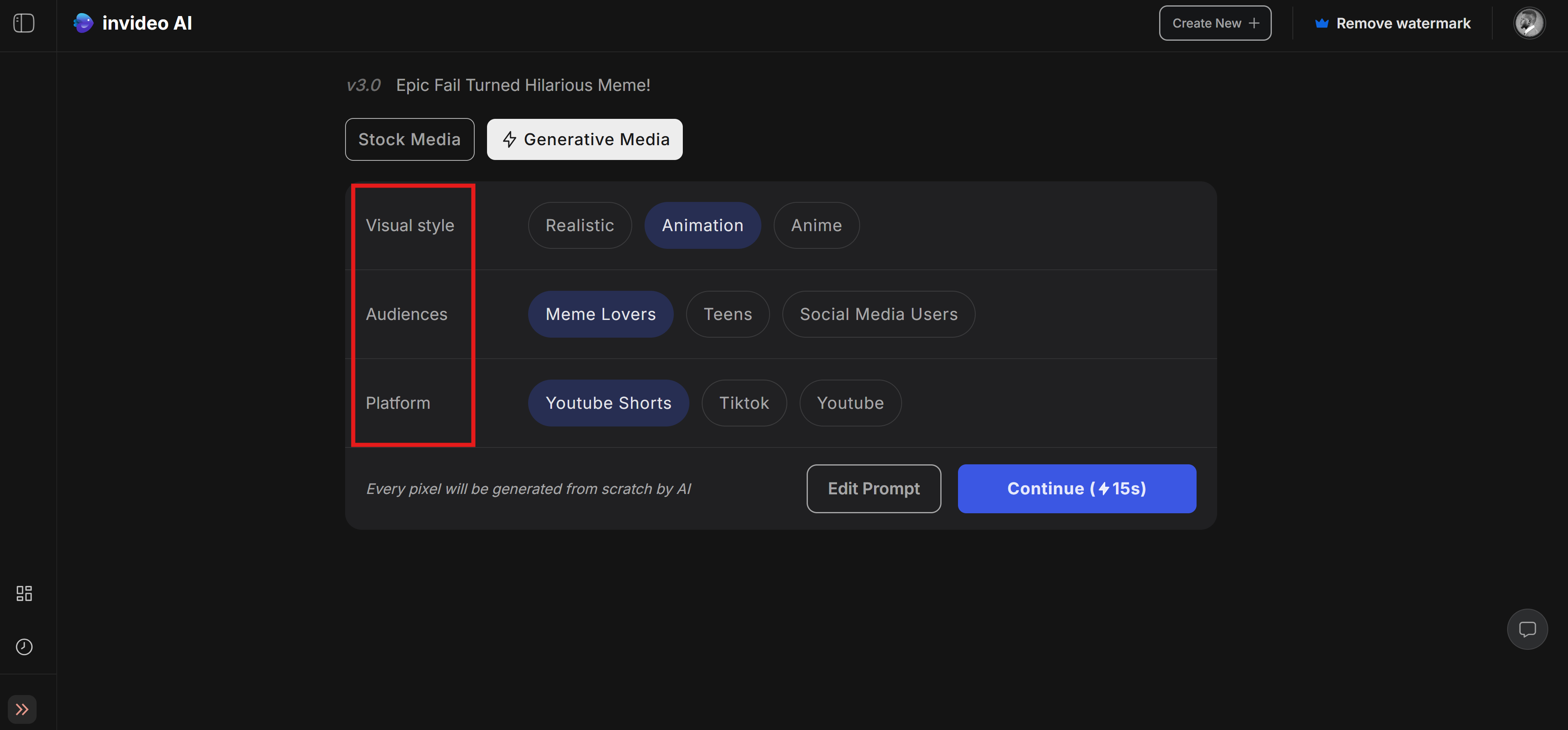 Creador de memes de YouTube