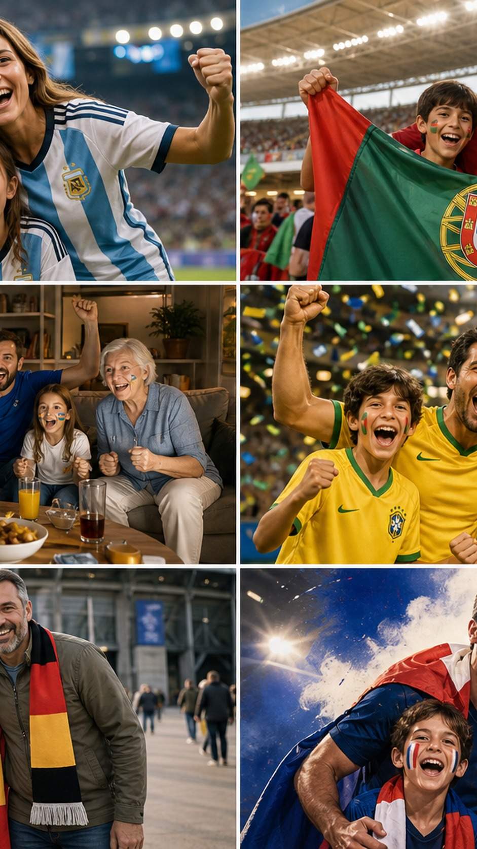 World Cup Family Prompts mobile hero