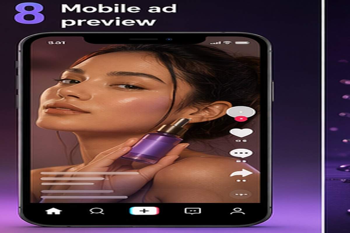AI TikTok Ad Generator Scroll-stopping hooks topic-relevant visual