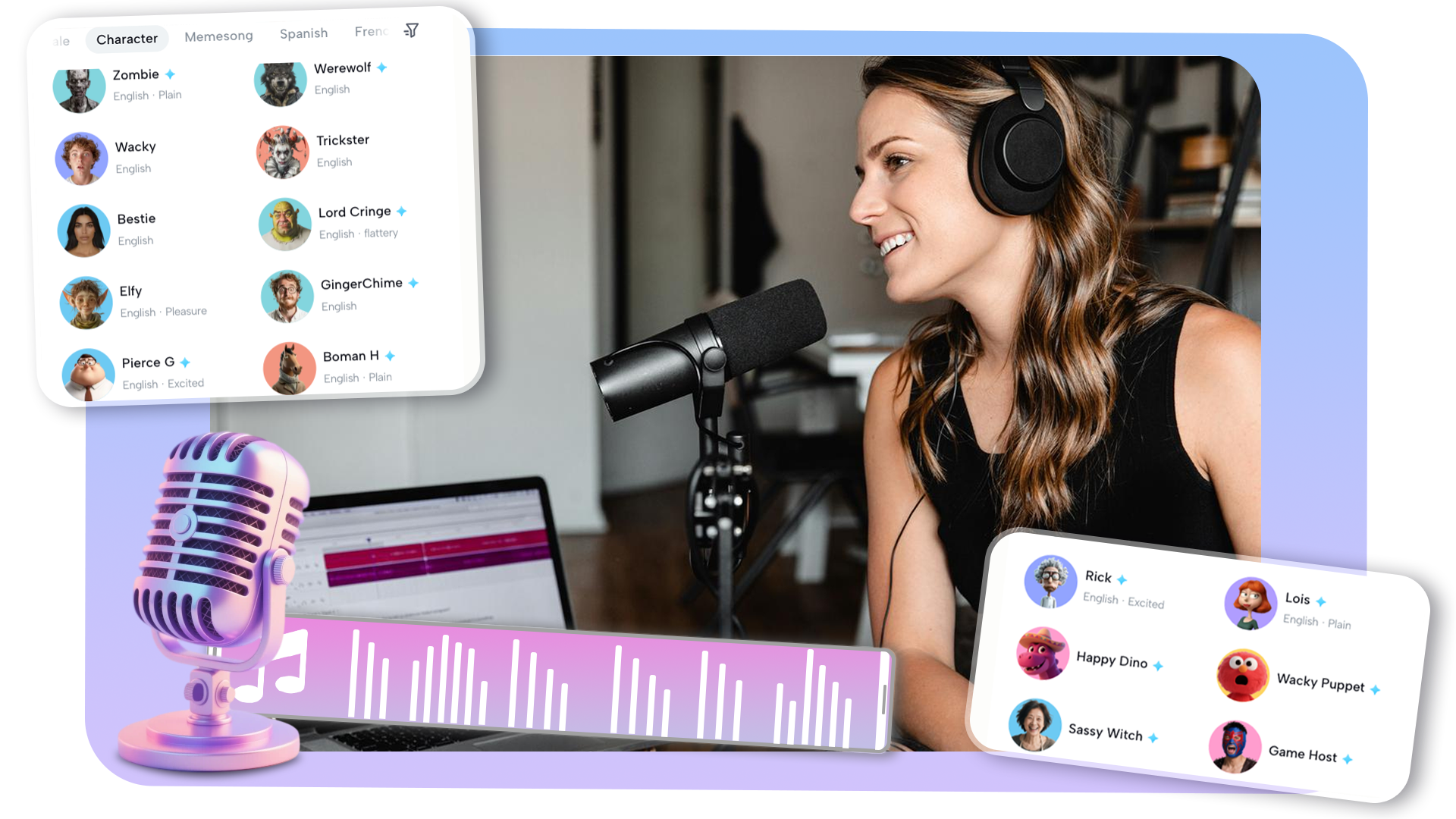 Best for Podcasting and Audio-First Content