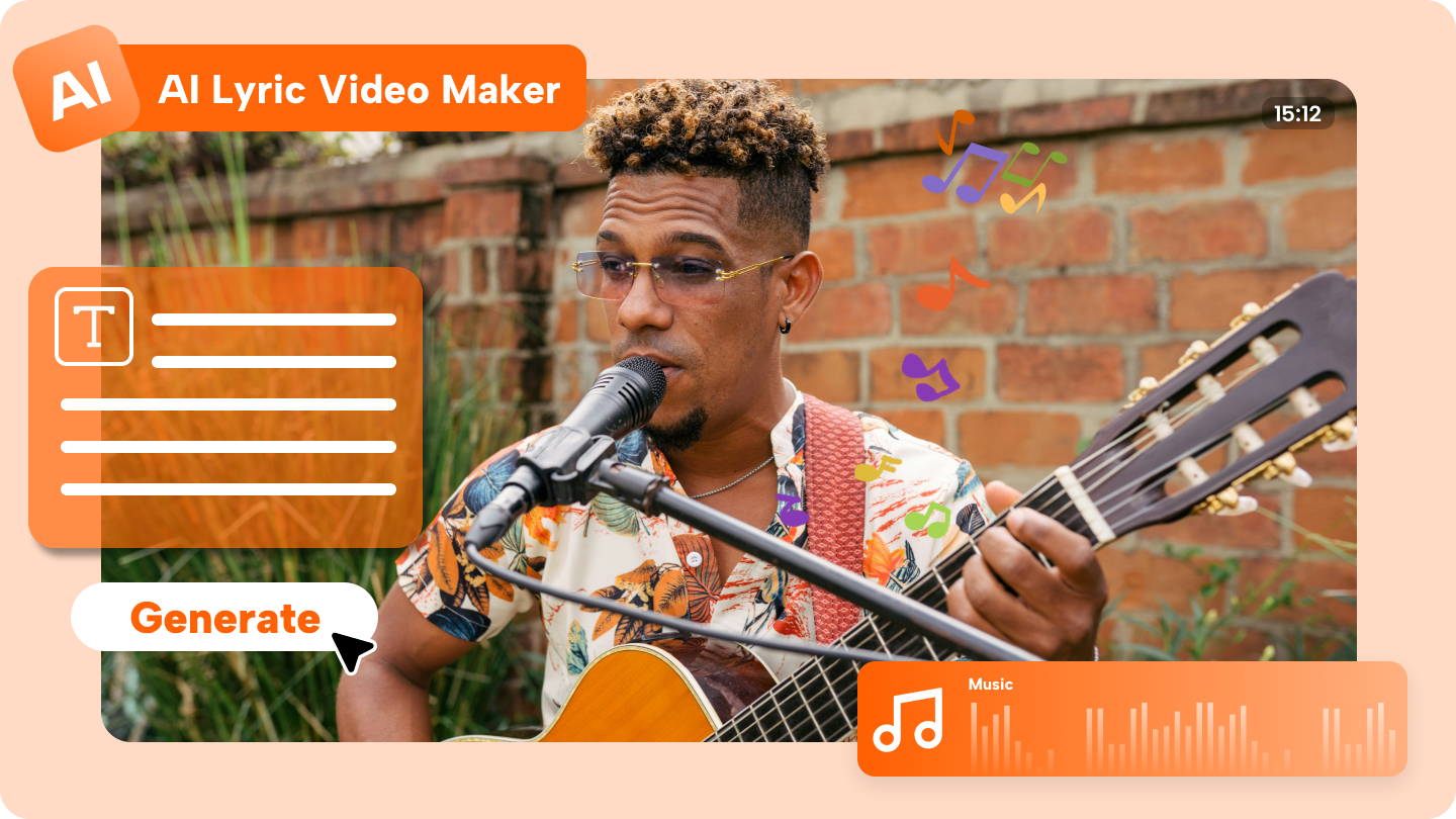 ai lyric video maker