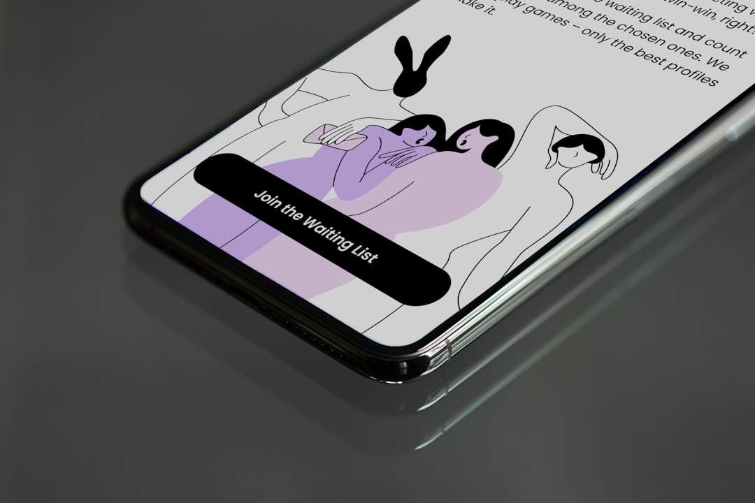 Over-shoulder shot customizing a Story template on a phone