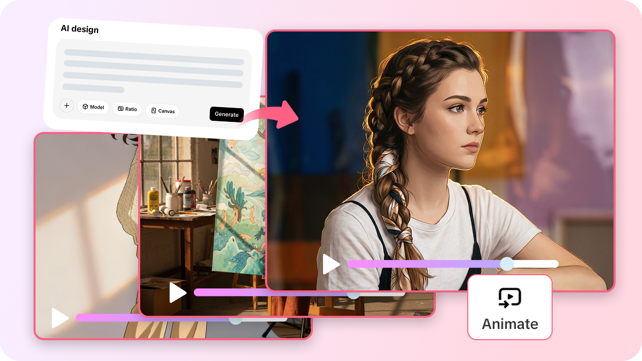 Animate your filtered image