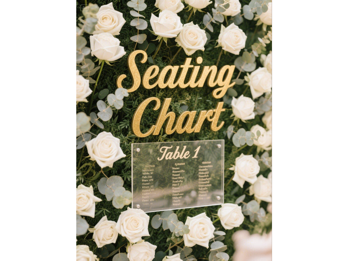 Floral backdrop beauty