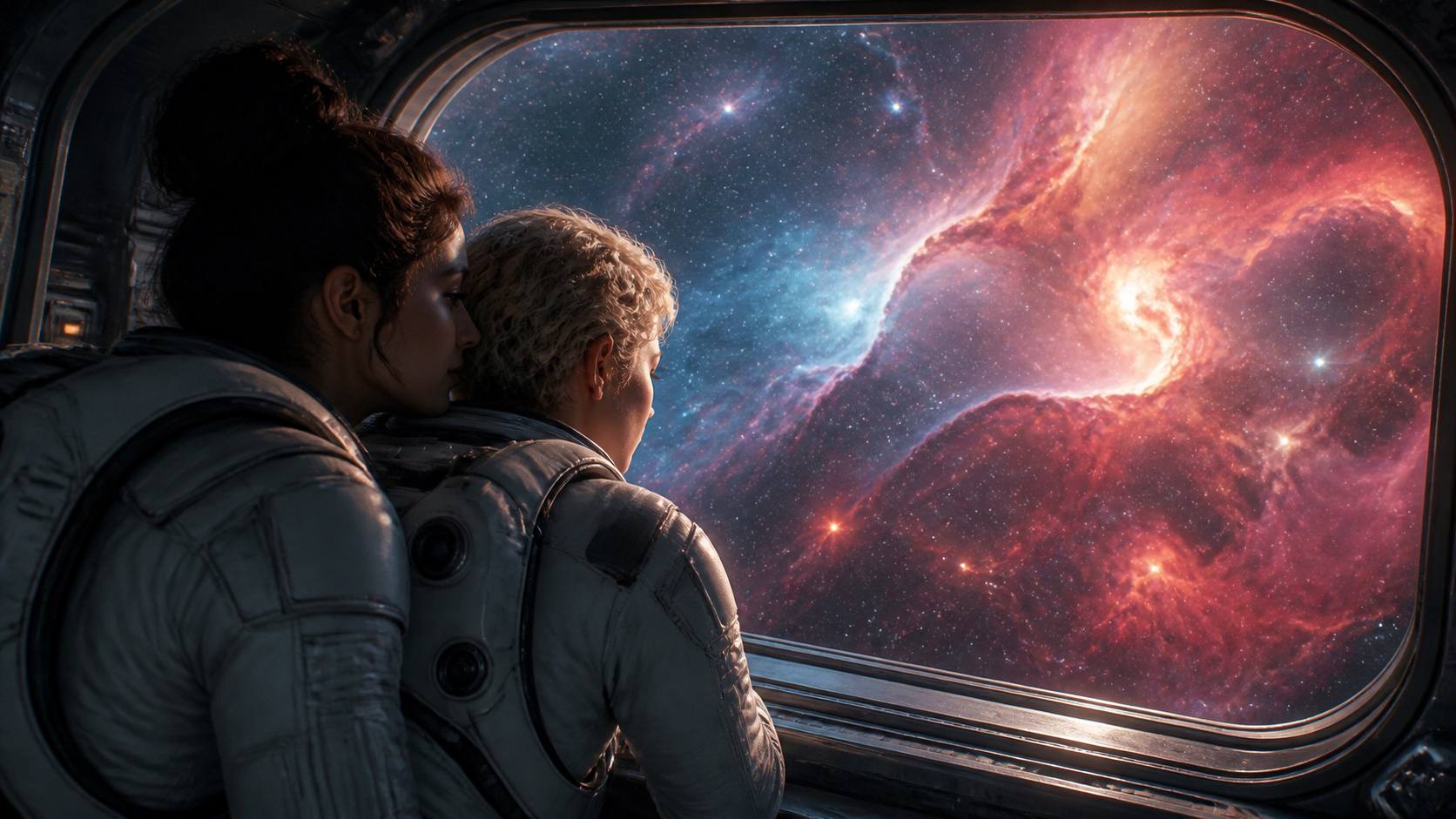 Lesbisches Weltraumvideo Schritt 3