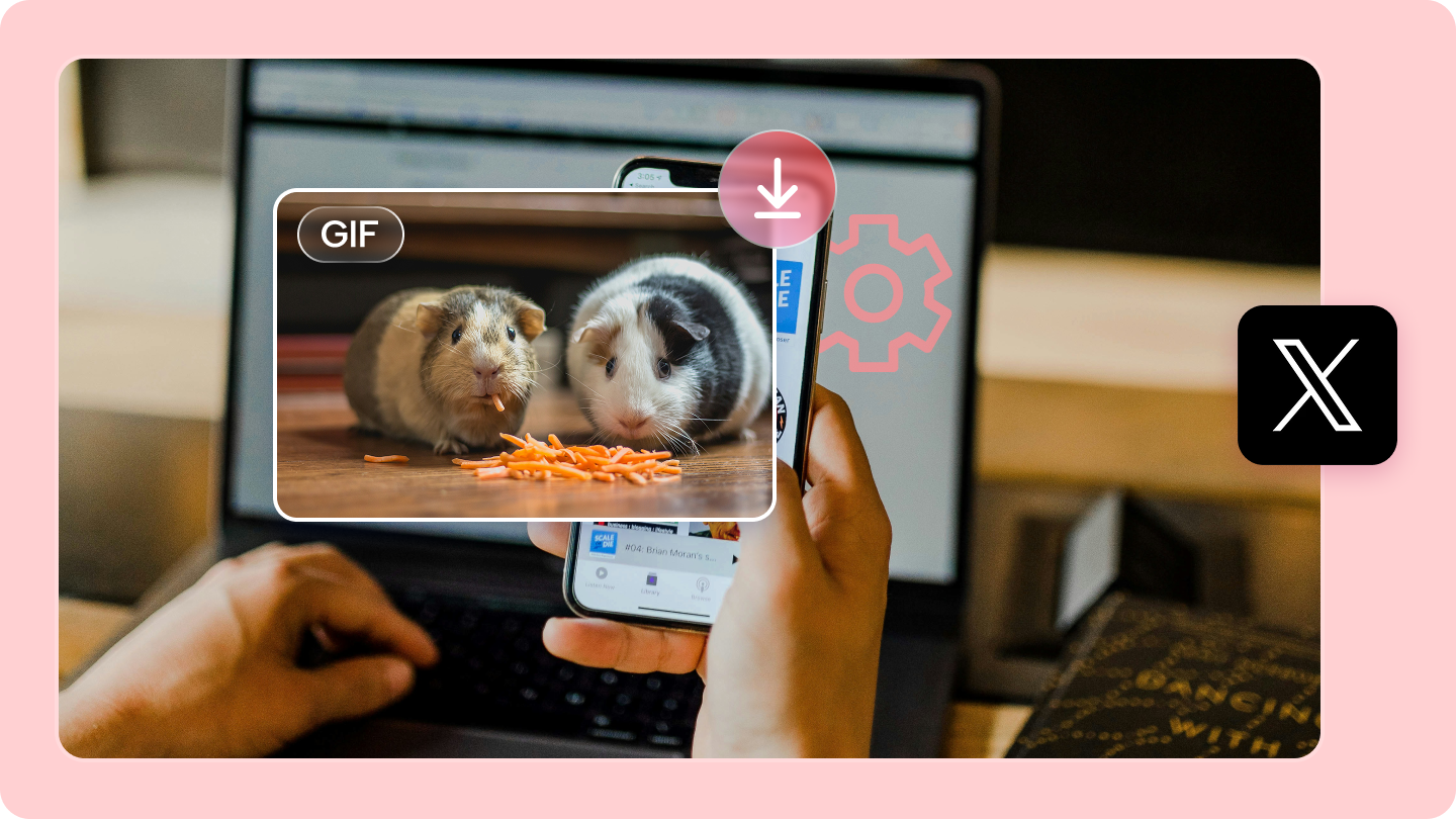 how to download GIF on Twitter