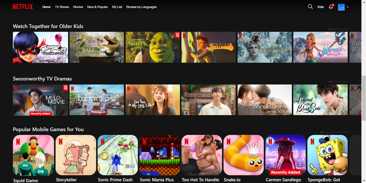 Netflix intelligent ad recommendations