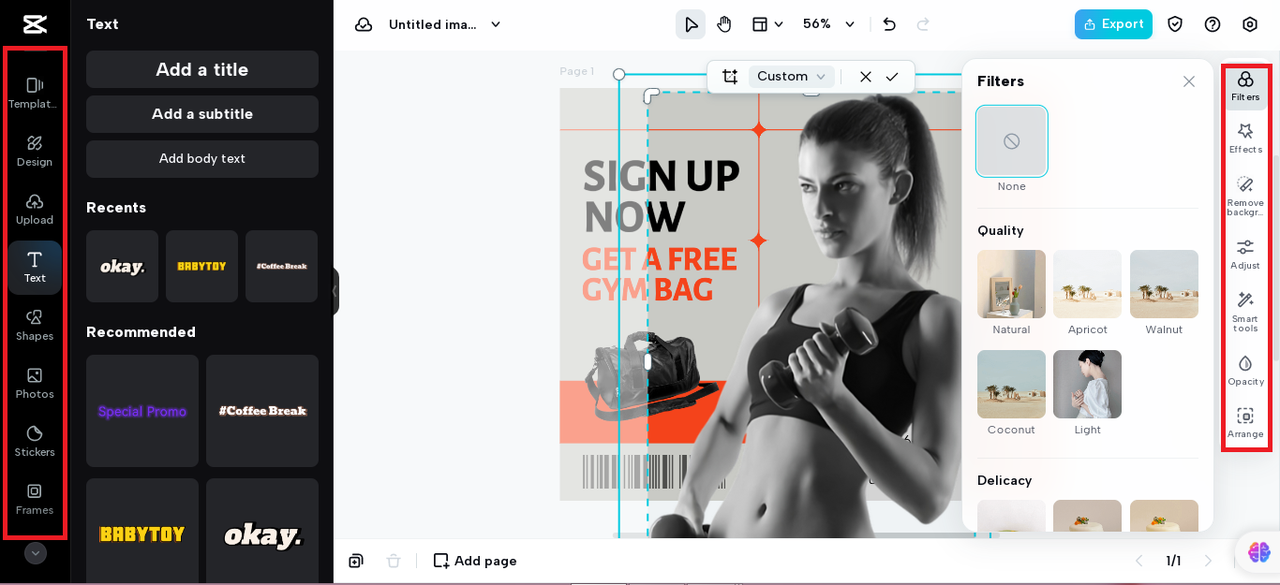 customize your idea
