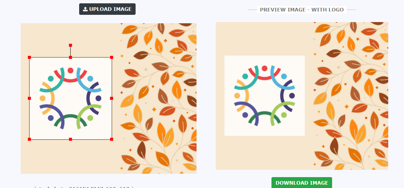 add logo to photo free online