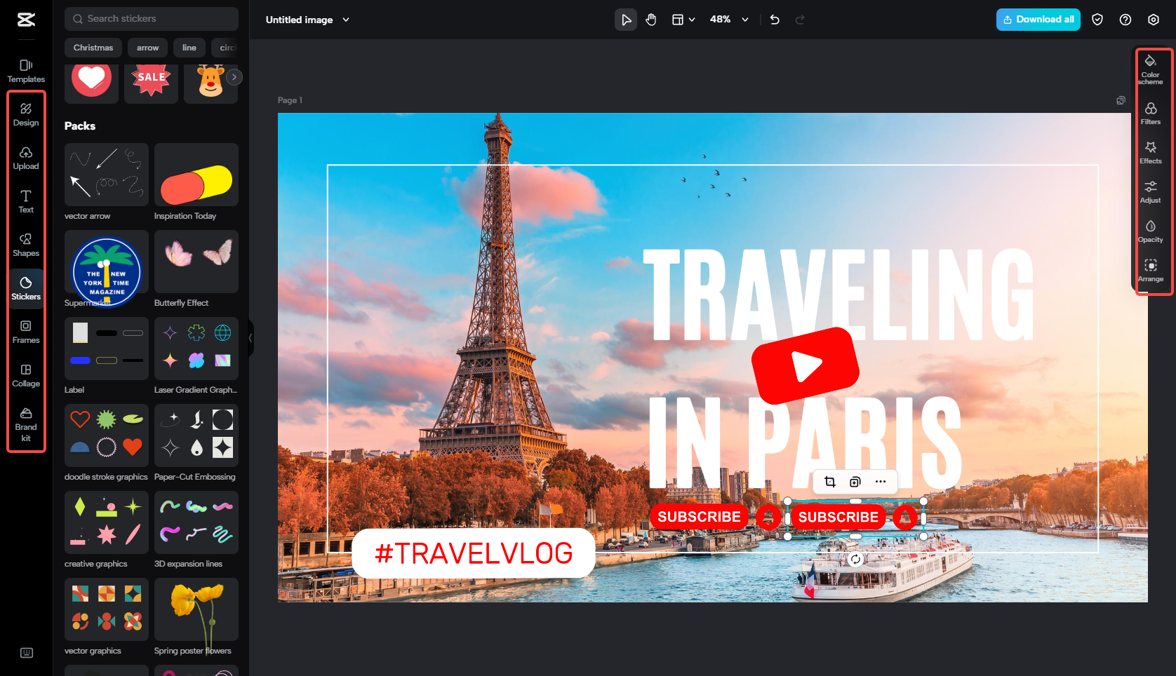Personalize your YouTube banner