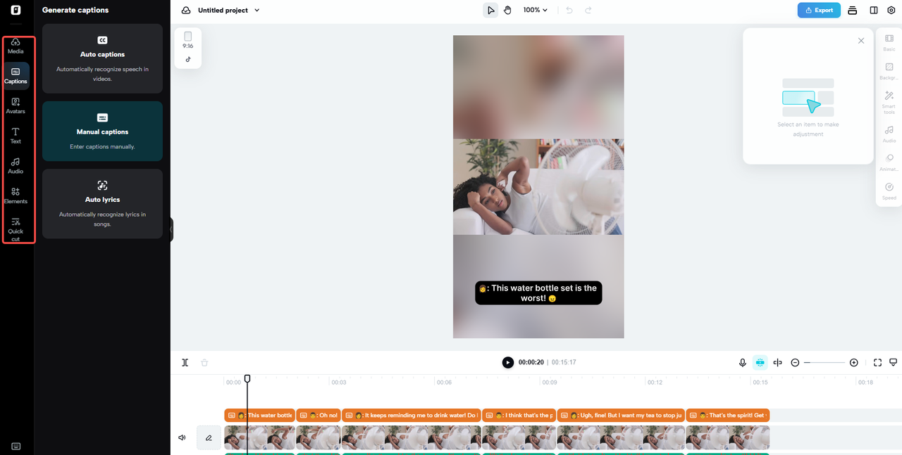 Editar e personalizar