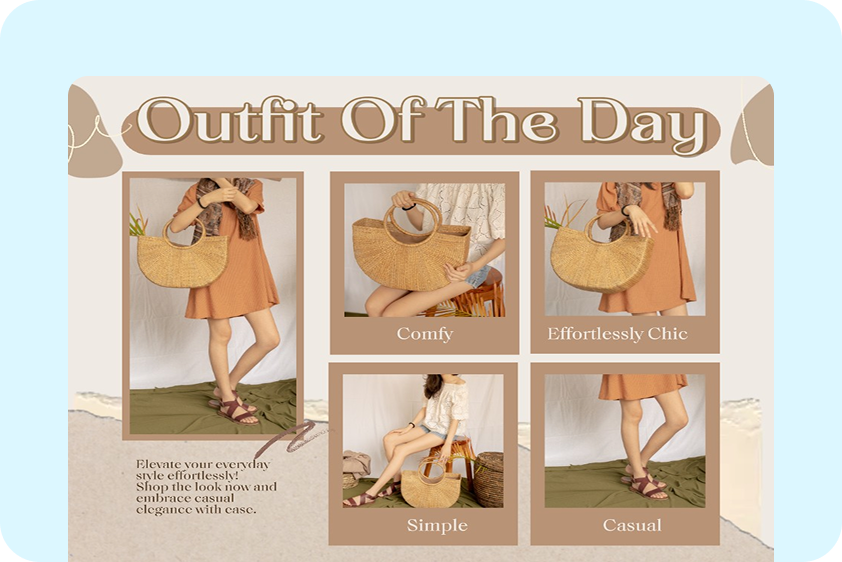 Show product and branding story