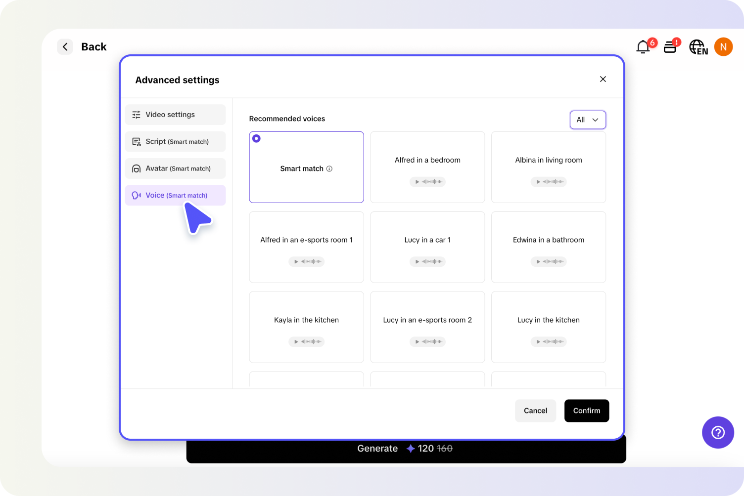 I-customize ang mga setting ng video