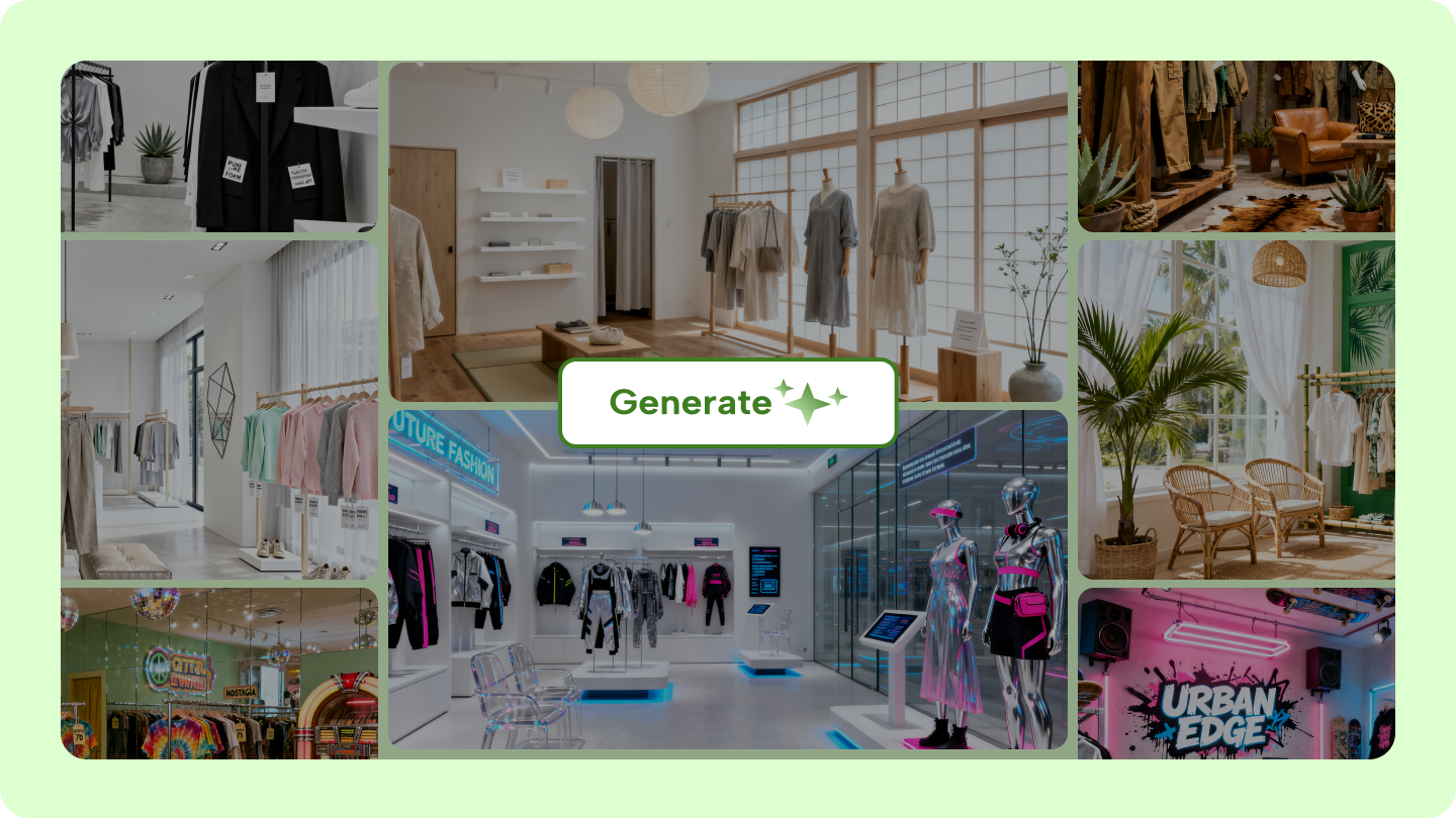 interior design for clothing shop