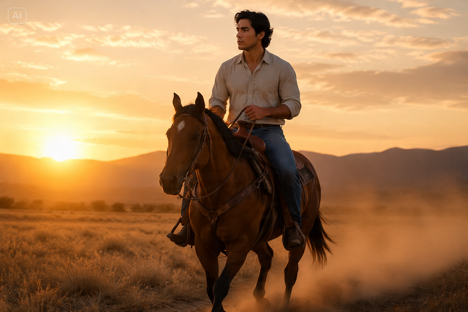 Cowboy AI image