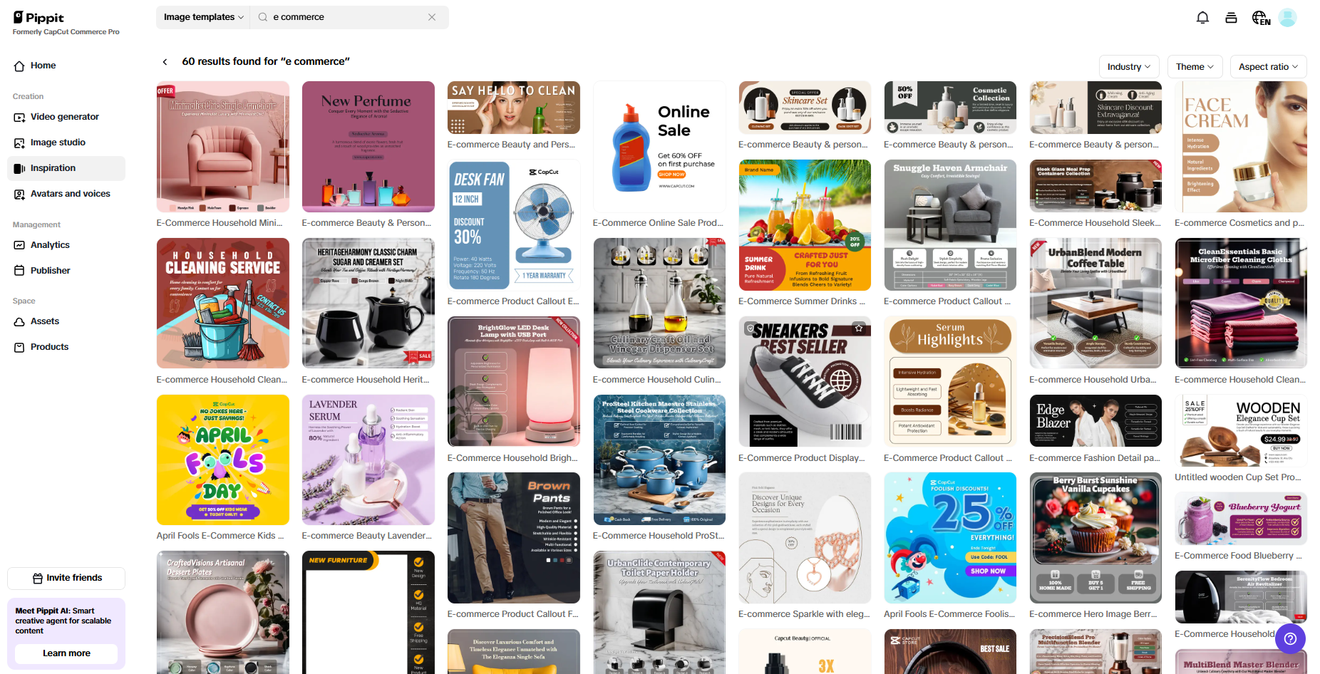 Customizable templates
