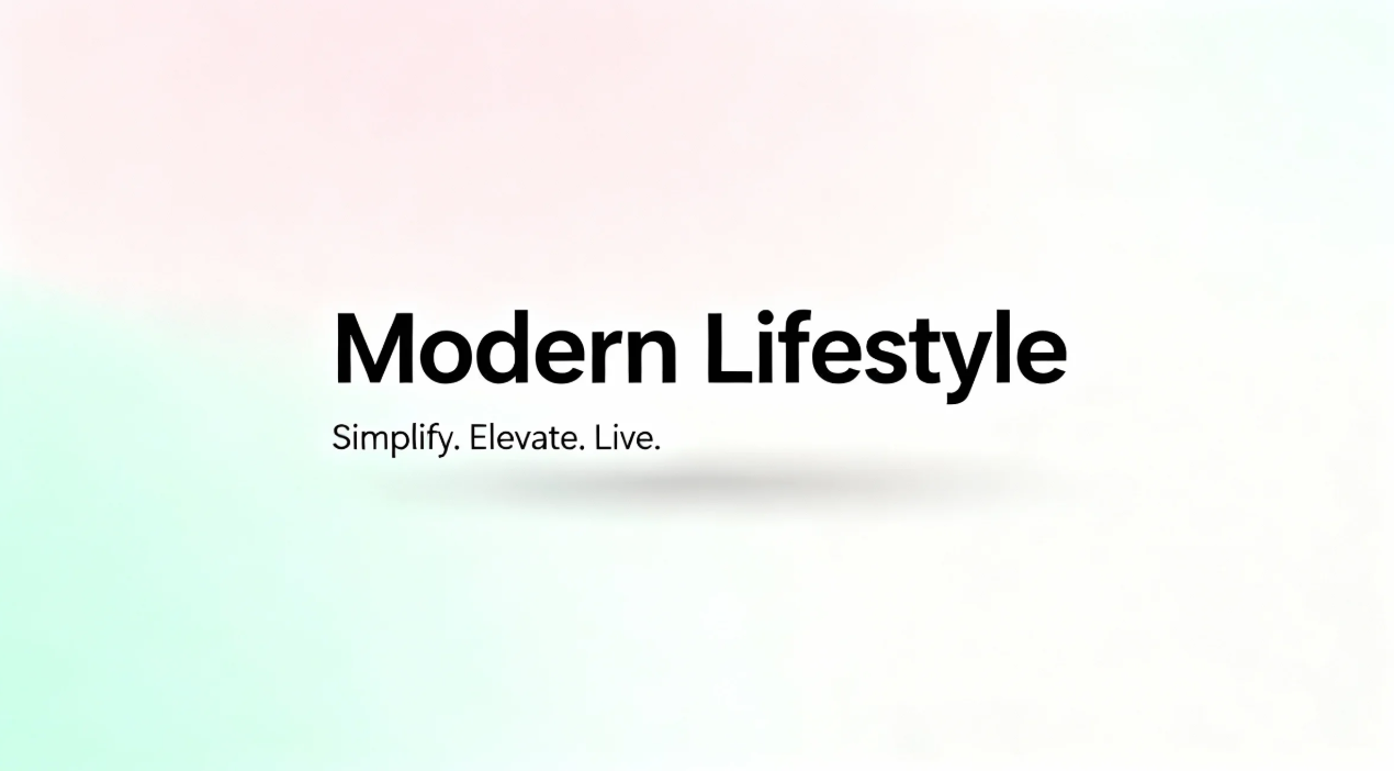 Minimalist text-only banner image