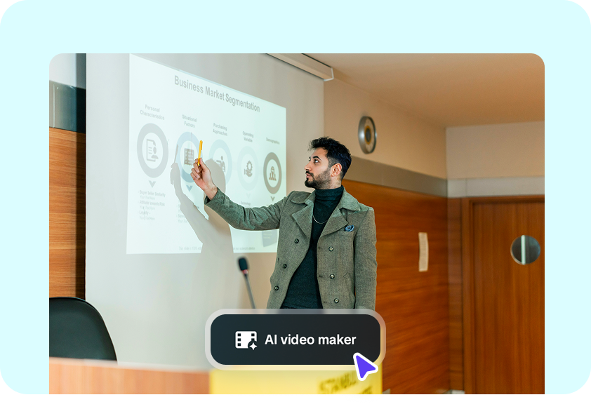 Prezentační videa vytvořená pomocí CapCut free AI video generátoru